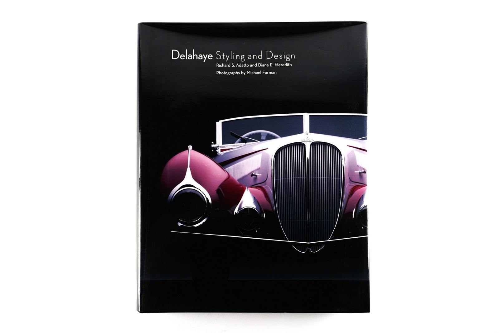 DELAHAYE: 'Delahaye Styling and Design' hardcover book by Richard S. Adatto and Diana E. Meredith (1 of 3)