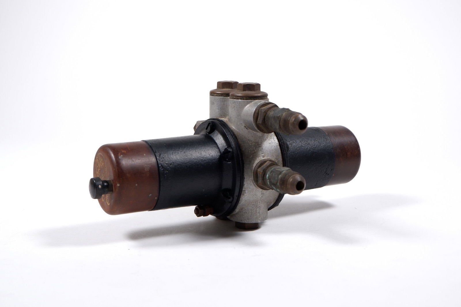 FUEL PUMP: A dual SU fuel pump, stamped 'C 156 52': FUEL PUMP: A dual SU fuel pump, stamped 'C 156 52'.