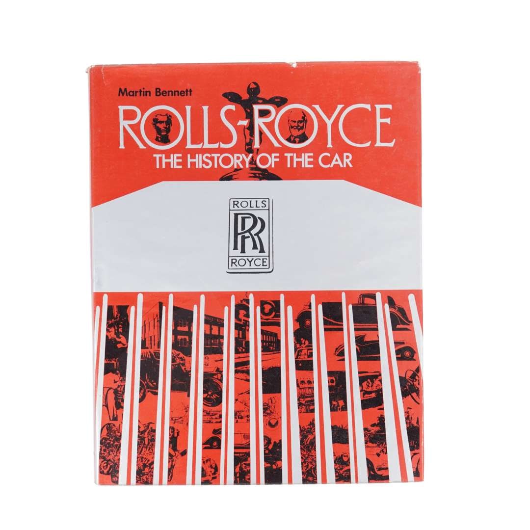ROLLS-ROYCE: 'ROLLS-ROYCE - THE HISTORY OF THE CAR' book by Martin Bennett (1 of 4)