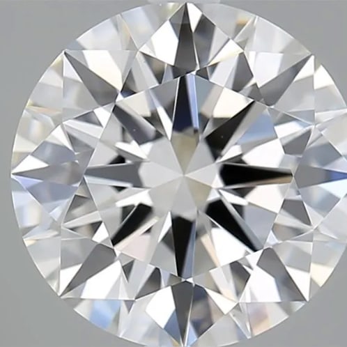 Round Brilliant Cut Diamond 3.01 Carat F Colour VVS2 Clarity IGI Cert EX EX (1 of 5)