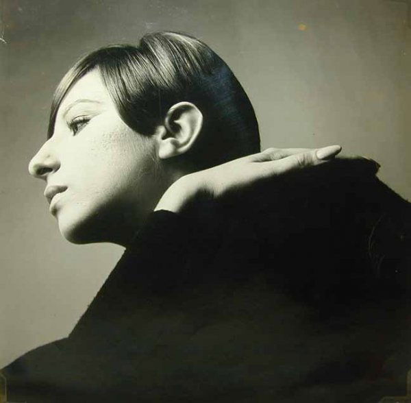 091: RICHARD AVEDON (AMERICA, 1923 - 2004): Artist: RICHARD AVEDON (AMERICA, 1923 - 2004) Title: Barbra Streisand Medium/Date: Vintage Silver print, 1964 Size: 13.25 x 13.5 inches 33.6 x 34.2 cm Signed: Authentication from Richard Avedon <