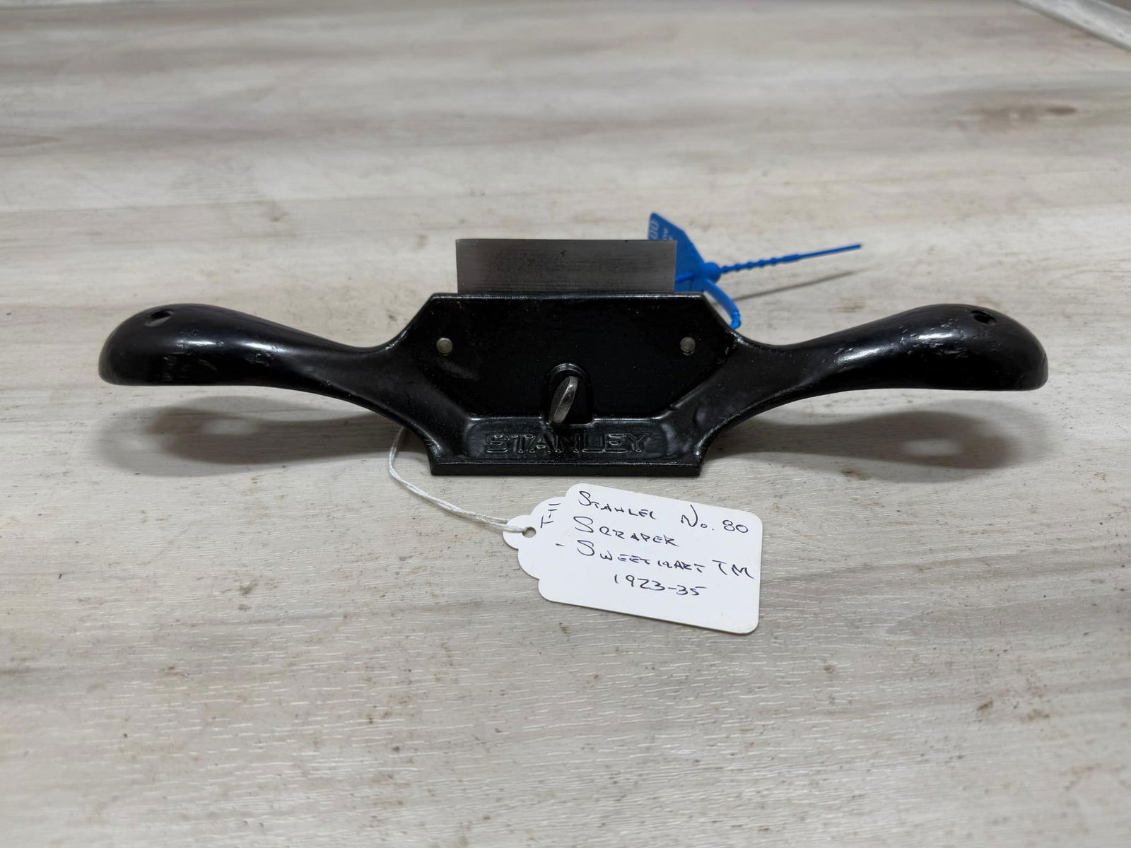 STANLEY No. 80 SCRAPER, SWEETHART 1923-35 (1 of 3)