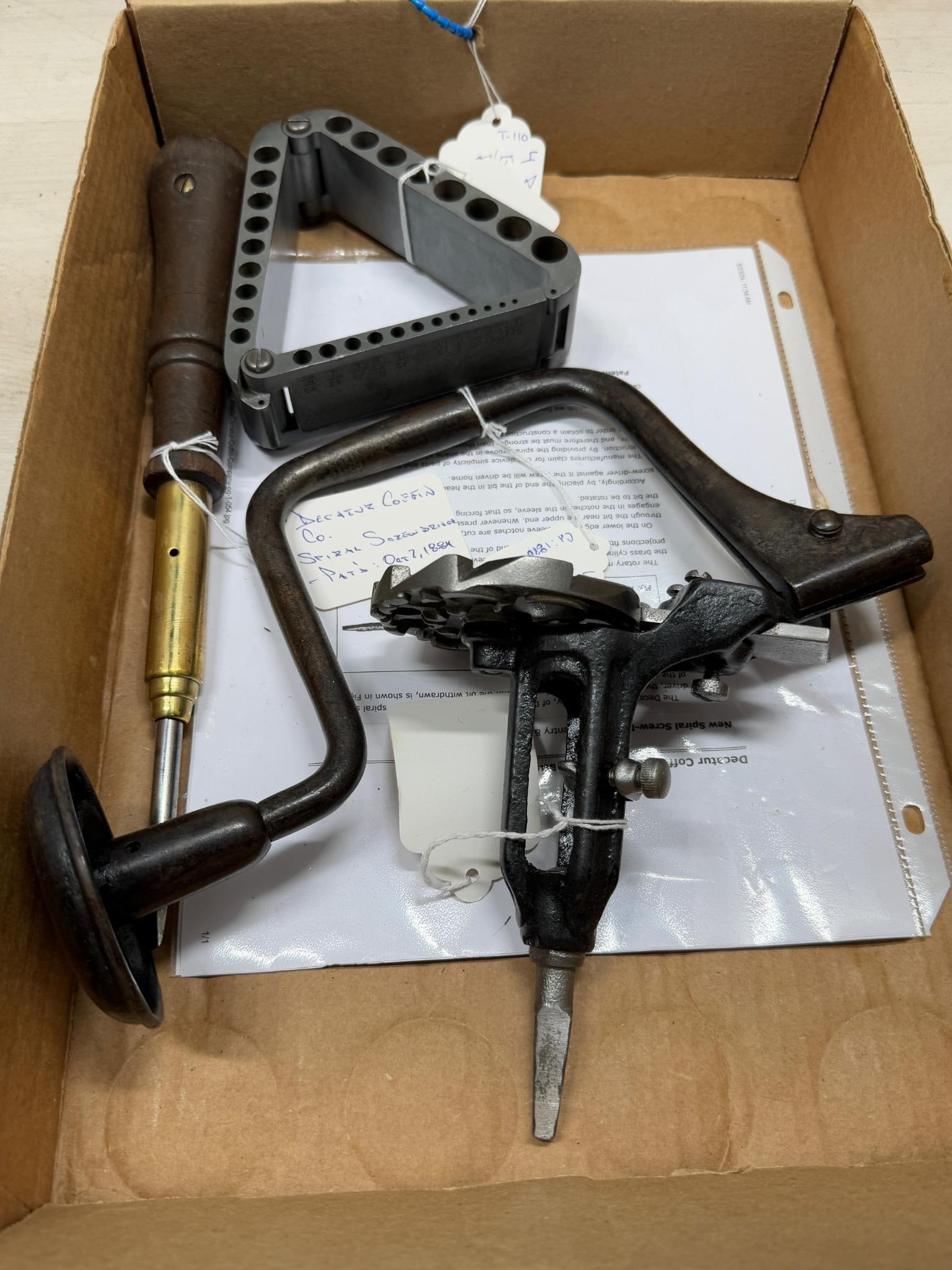 4 PCS. OF EARLY DRILL RELATED TOOLS (1 of 6)