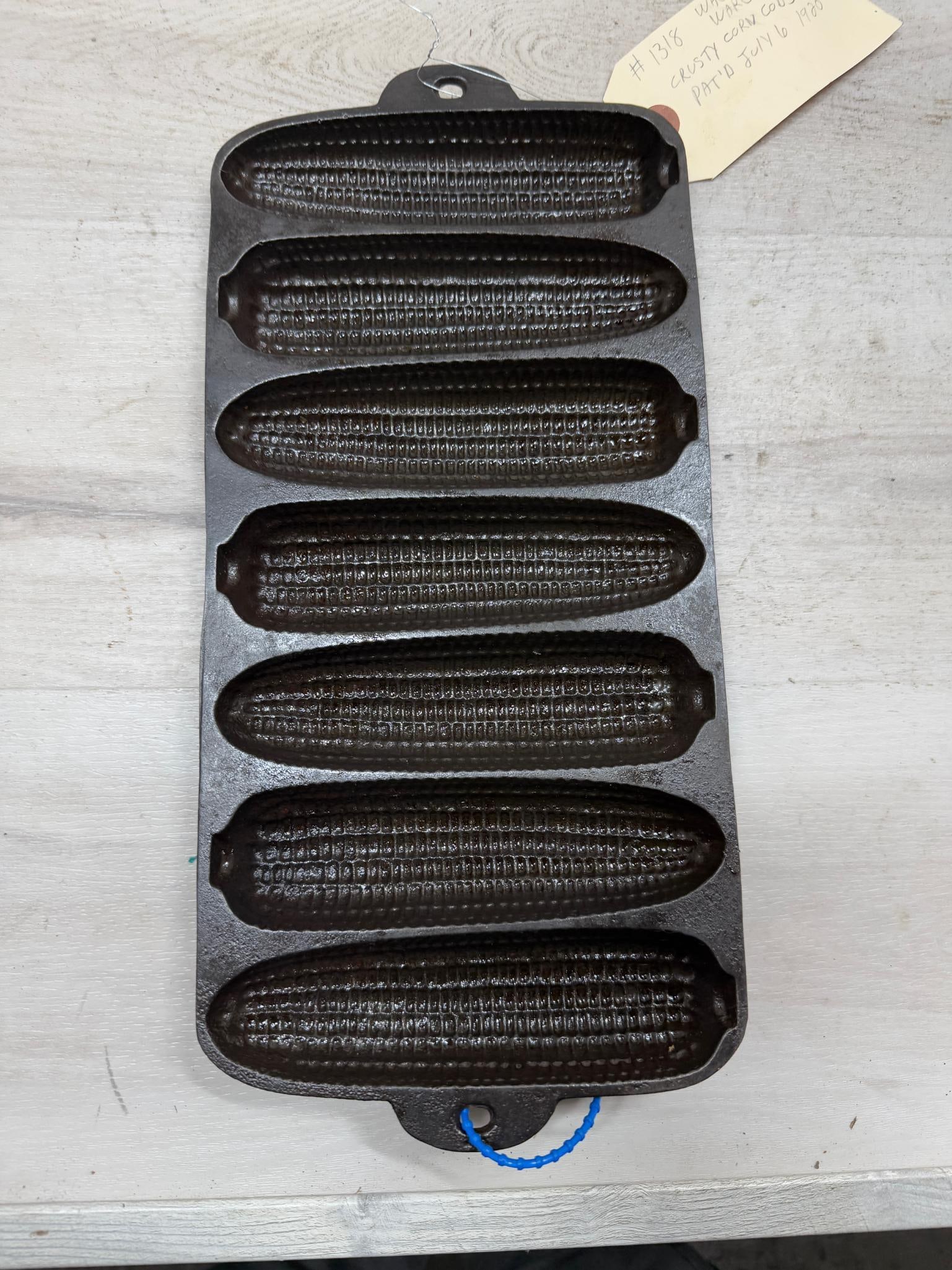 #1318 Wagner Ware Crusty corn cobs PAT July 6 1920: Load-out Pick up for all online purchases for Antiques & collectibles is Monday, Tuesday, Wednesday, February 17th, 18th, 19th At our warehouse location. We do offer shipping on all items shippabl