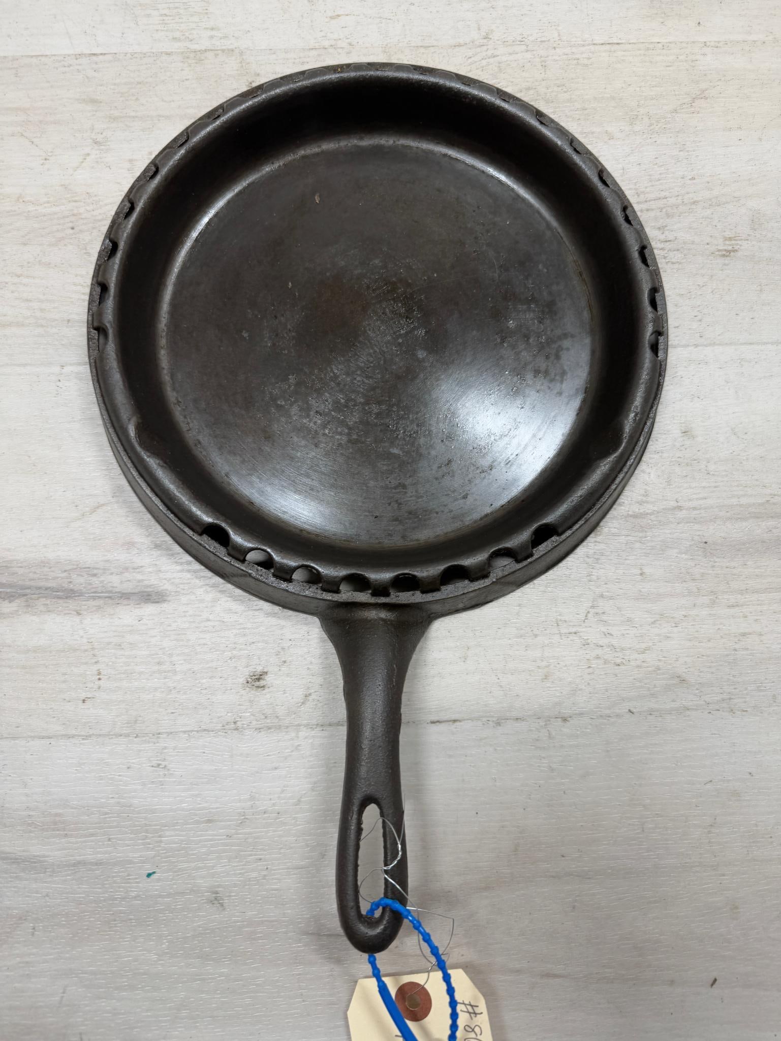 #869 Griswold Odorless Cast Iron Skillet PAT Oct 17 1893: Load-out Pick up for all online purchases for Antiques & collectibles is Monday, Tuesday, Wednesday, February 17th, 18th, 19th At our warehouse location. We do offer shipping on all items shippabl