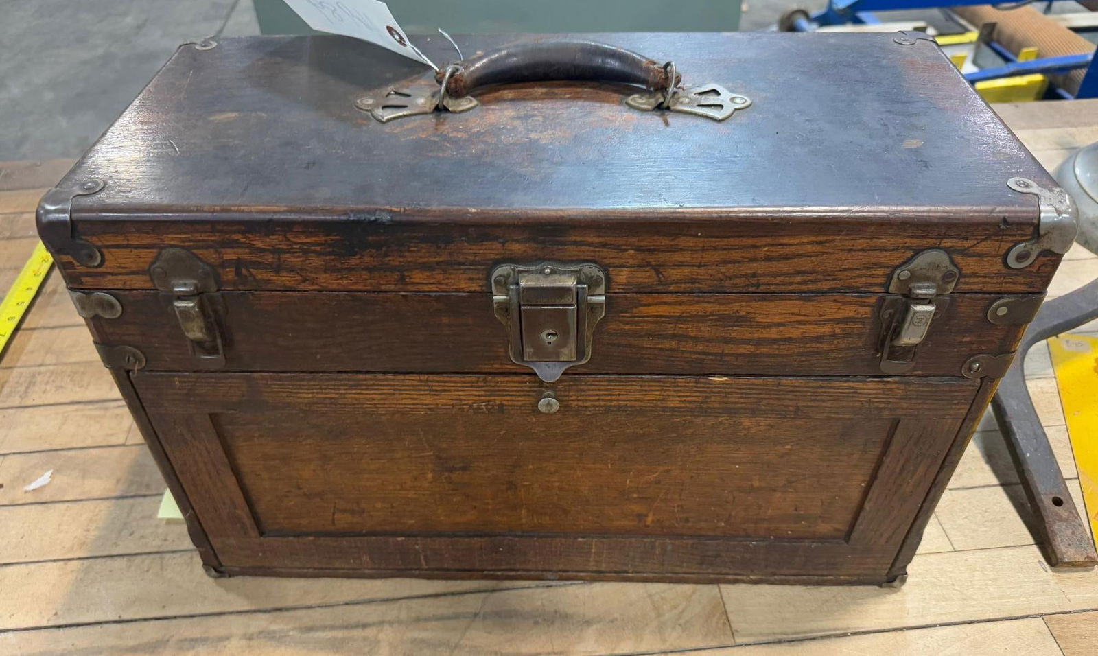 Antique Wooden Machinist's Toolbox (1 of 6)