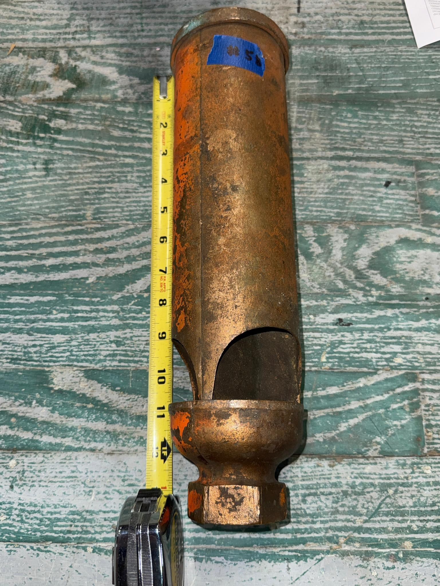 Unmarked 3 chime steam whistle: Load-out Pick up for all online purchases for Antiques & collectibles is Monday, Tuesday, Wednesday, February 17th, 18th, 19th At our warehouse location. We do offer shipping on all items shippabl