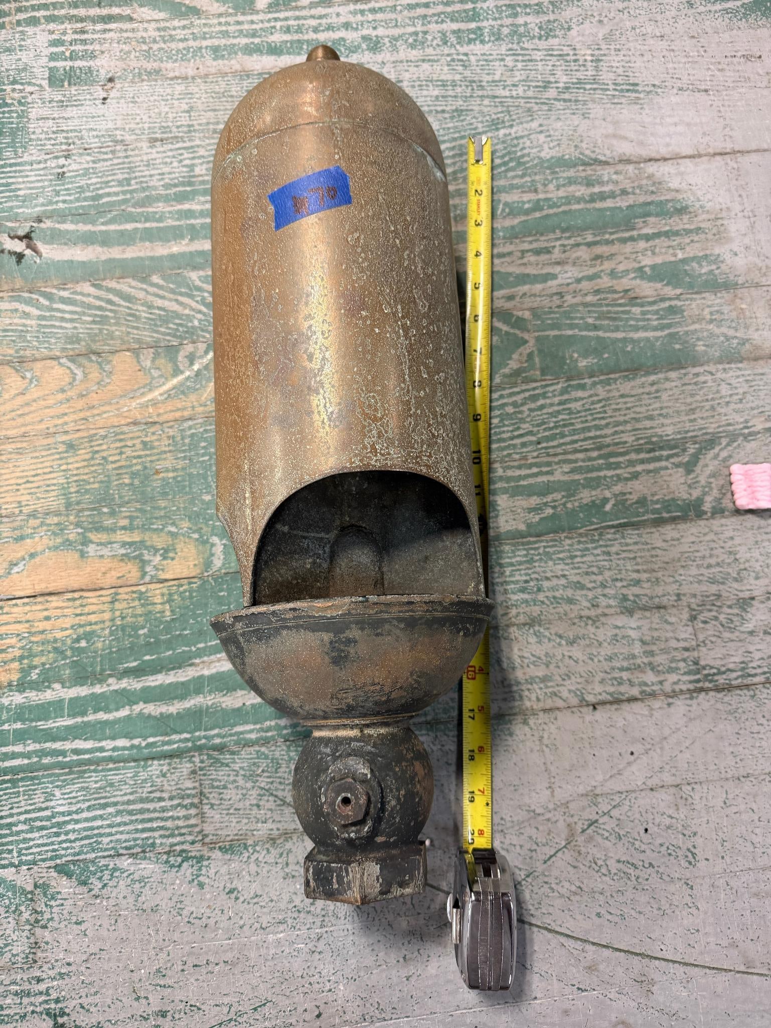 6in Lunkenheimer locomotive 3 chime steam whistle (1 of 5)