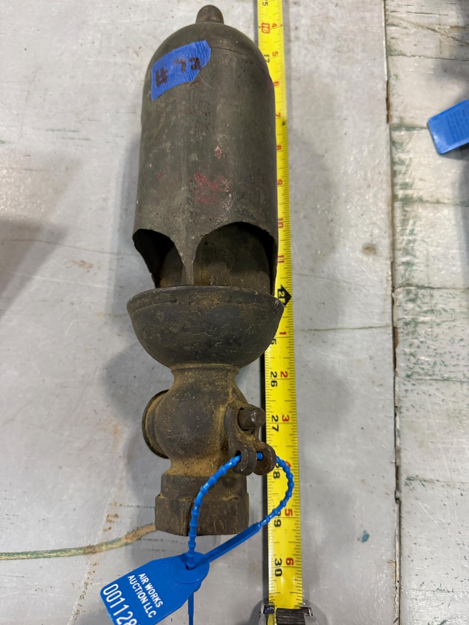 3in Lunkenheimer 3 chime Steam Whistle (1 of 4)