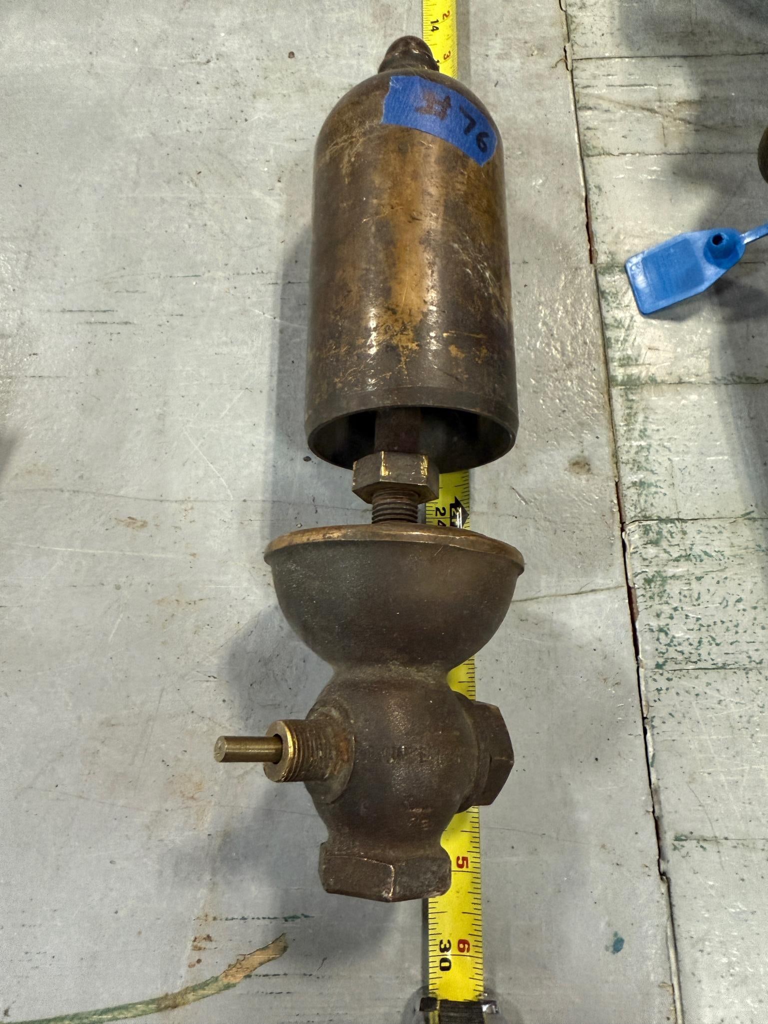 3in Lunkenheimer plain steam whistle (1 of 4)