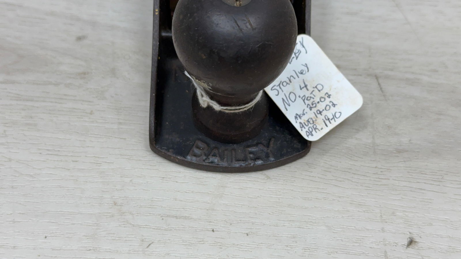 STANLEY BAILEY NO. 4 HAND PLANE - 3