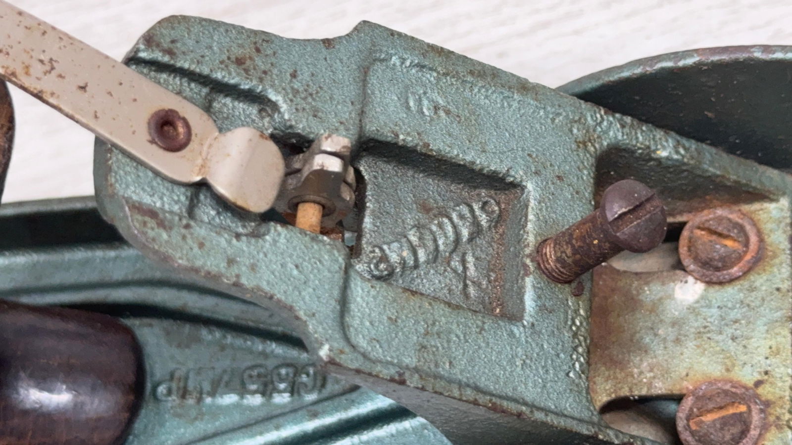 MARKED STEEL PLANE - 2