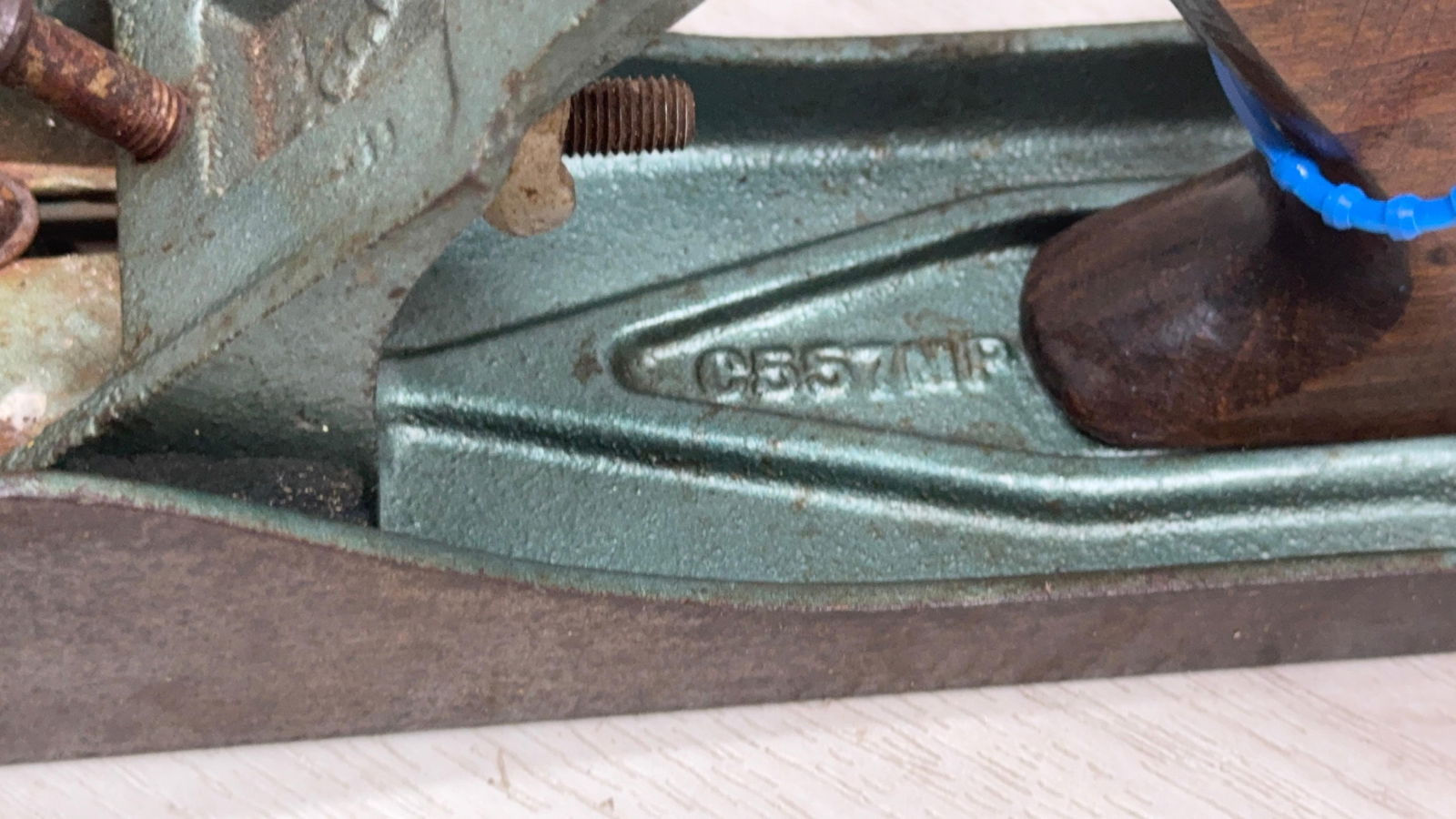 MARKED STEEL PLANE - 4