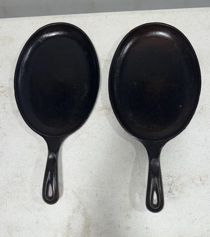 2- WAGNER WARE STEAK SIZZLER SKILLETS - 3