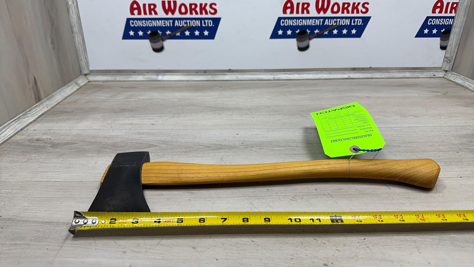 TRUE TEMPER TOMAHAWK 1#5OZ. W.R. 19" OSAGE HANDLE: Load-out Pick up for all online purchases for Antiques & collectibles is Monday, Tuesday, Wednesday, February 23rd, 24th, 25th At our shipper's location. We do offer shipping on all items shippabl