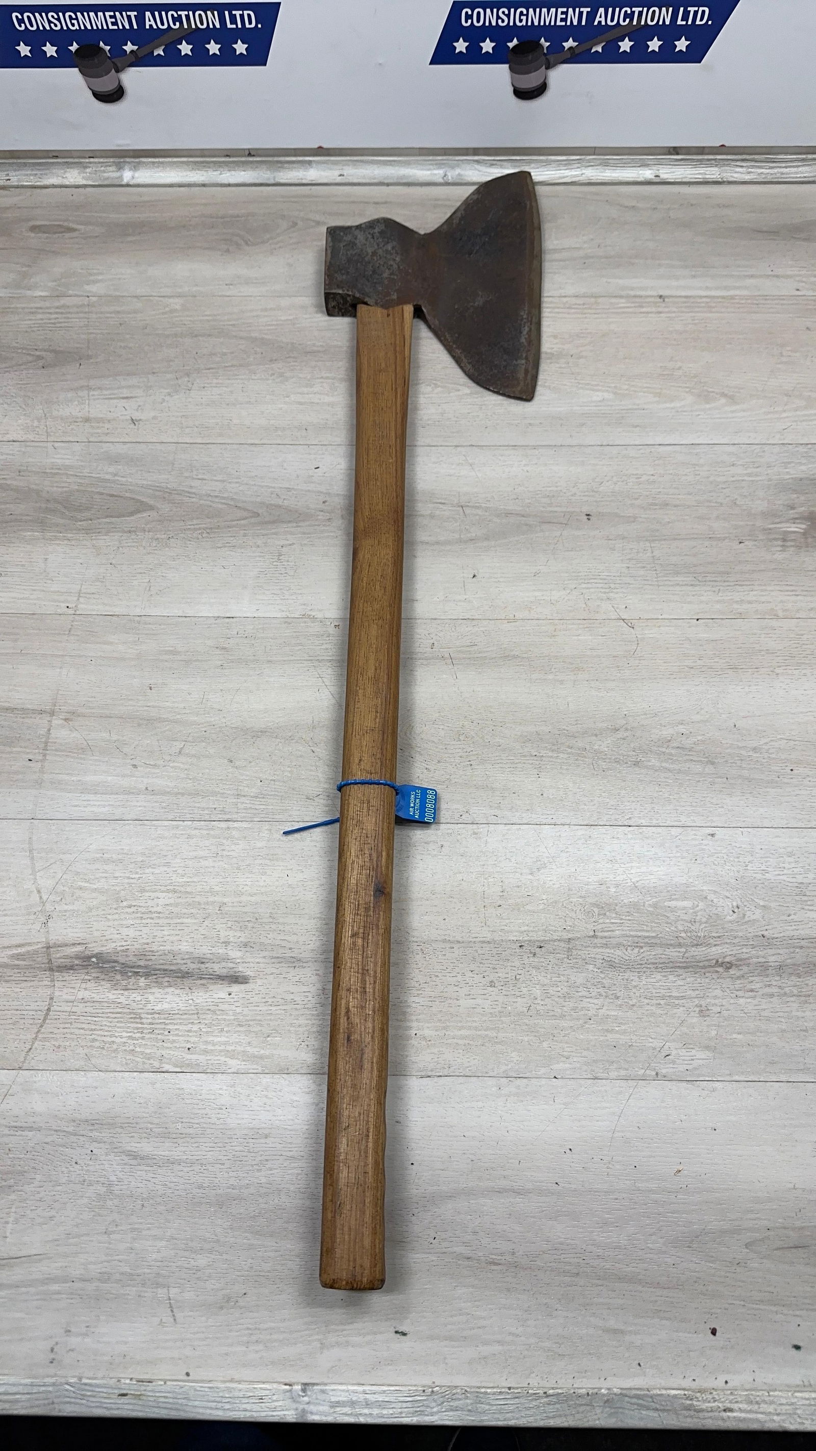 LONG HANDLED BROAD AXE - 2