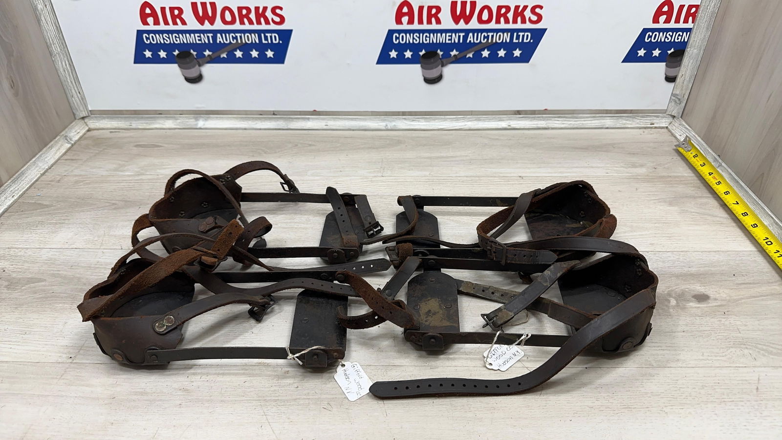 EARLY ICE CRAMPONS. 2 PAIRS (1 of 7)