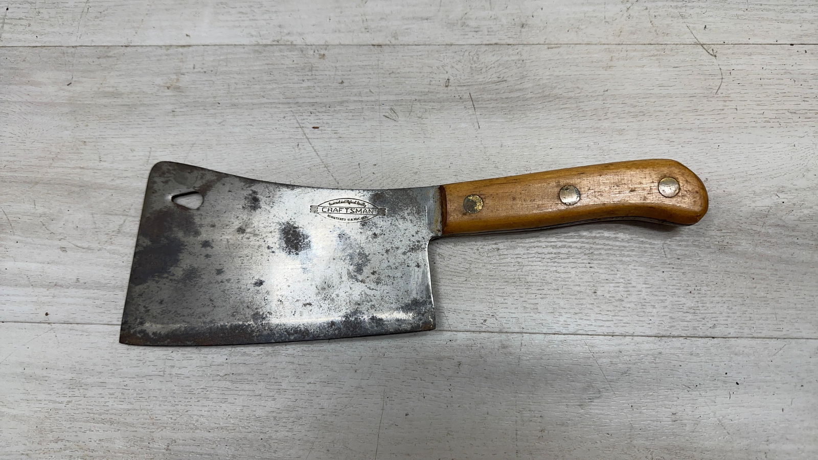 CRAFTSMAN MEAT CLEAVER - 2