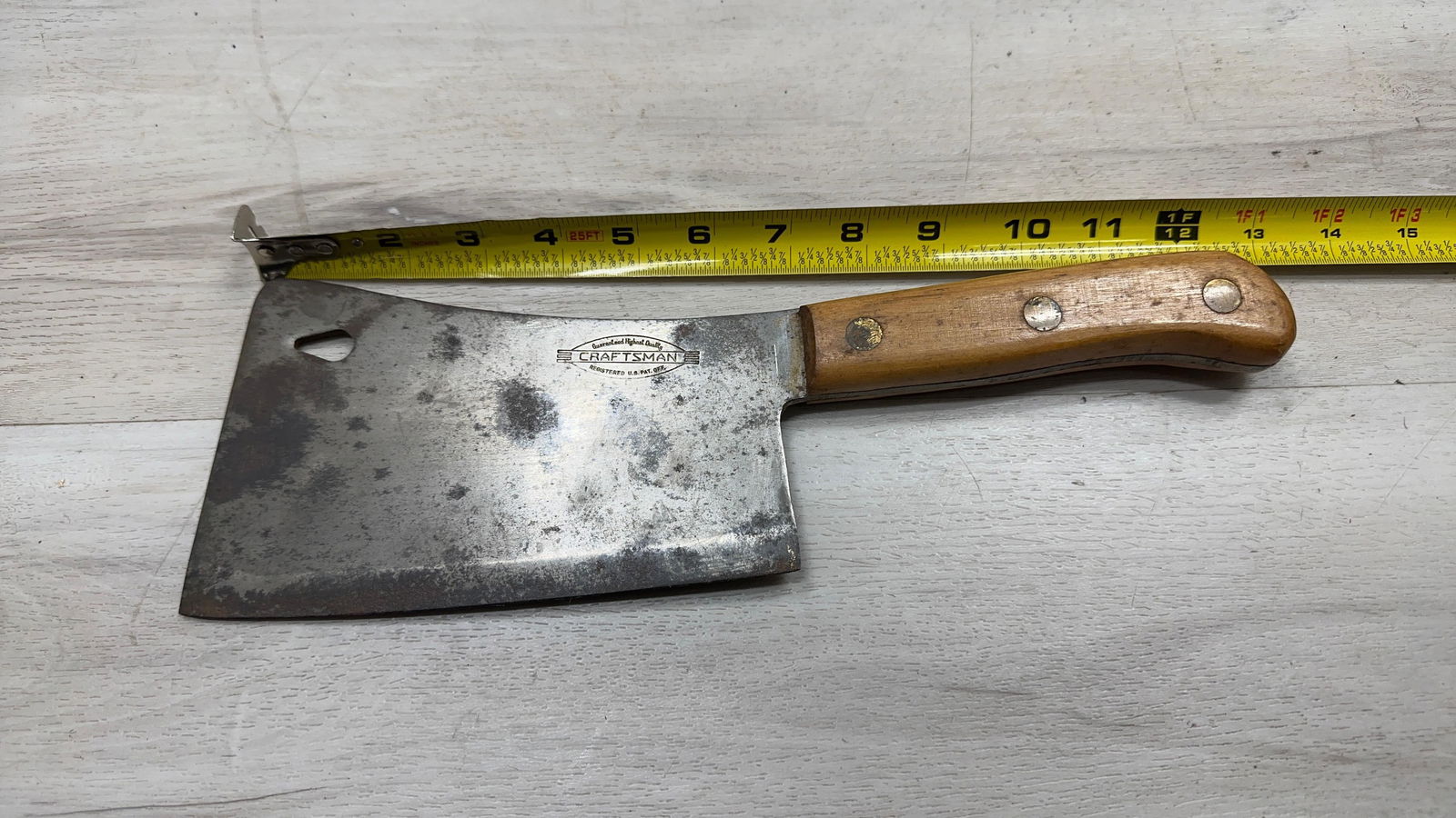 CRAFTSMAN MEAT CLEAVER - 5