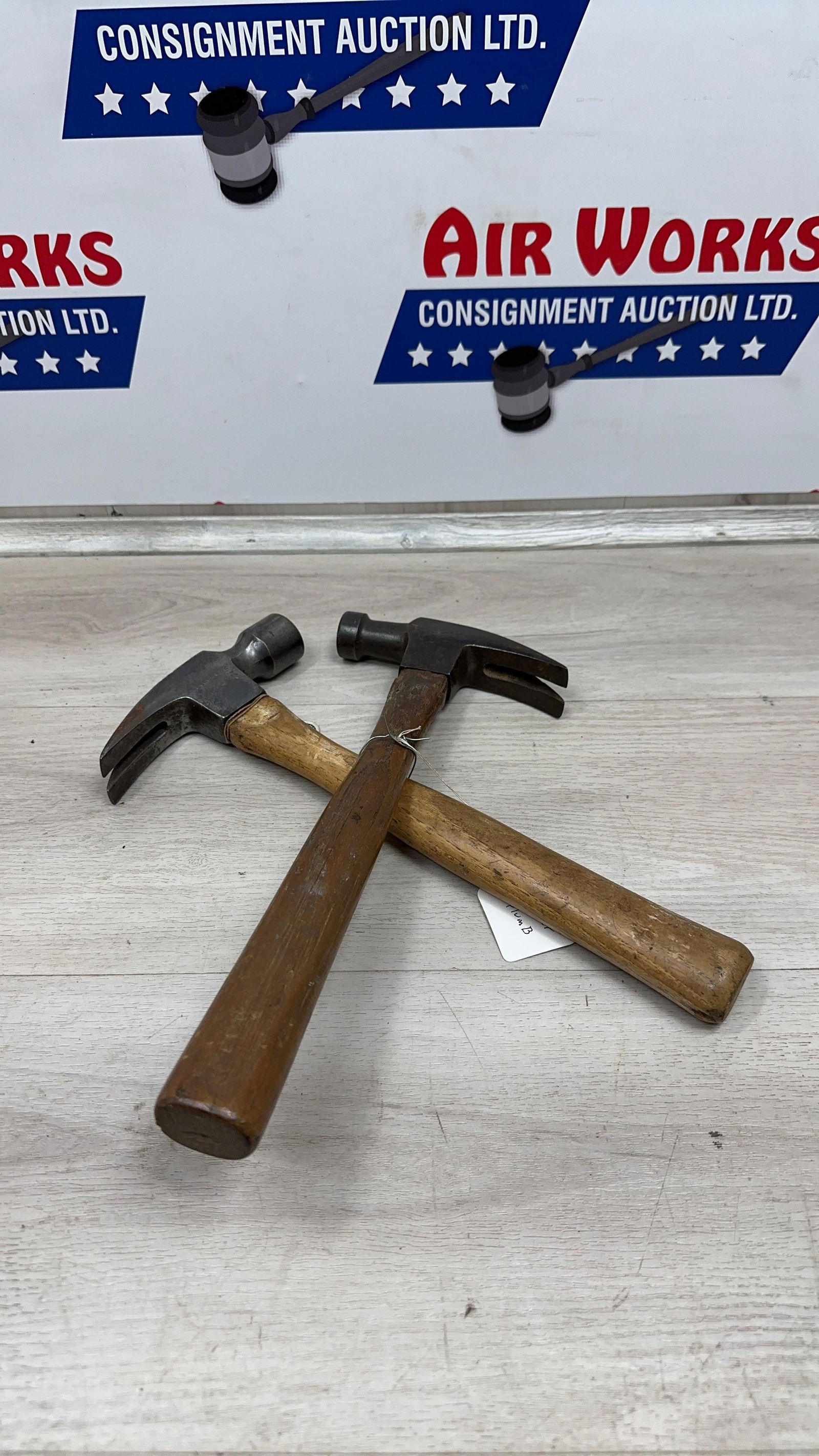 2-HAMMERS. BLUEGRASS AND PLUMB: Load-out Pick up for all online purchases for Antiques & collectibles is Monday, Tuesday, Wednesday, February 23rd, 24th, 25th At our shipper's location. We do offer shipping on all items