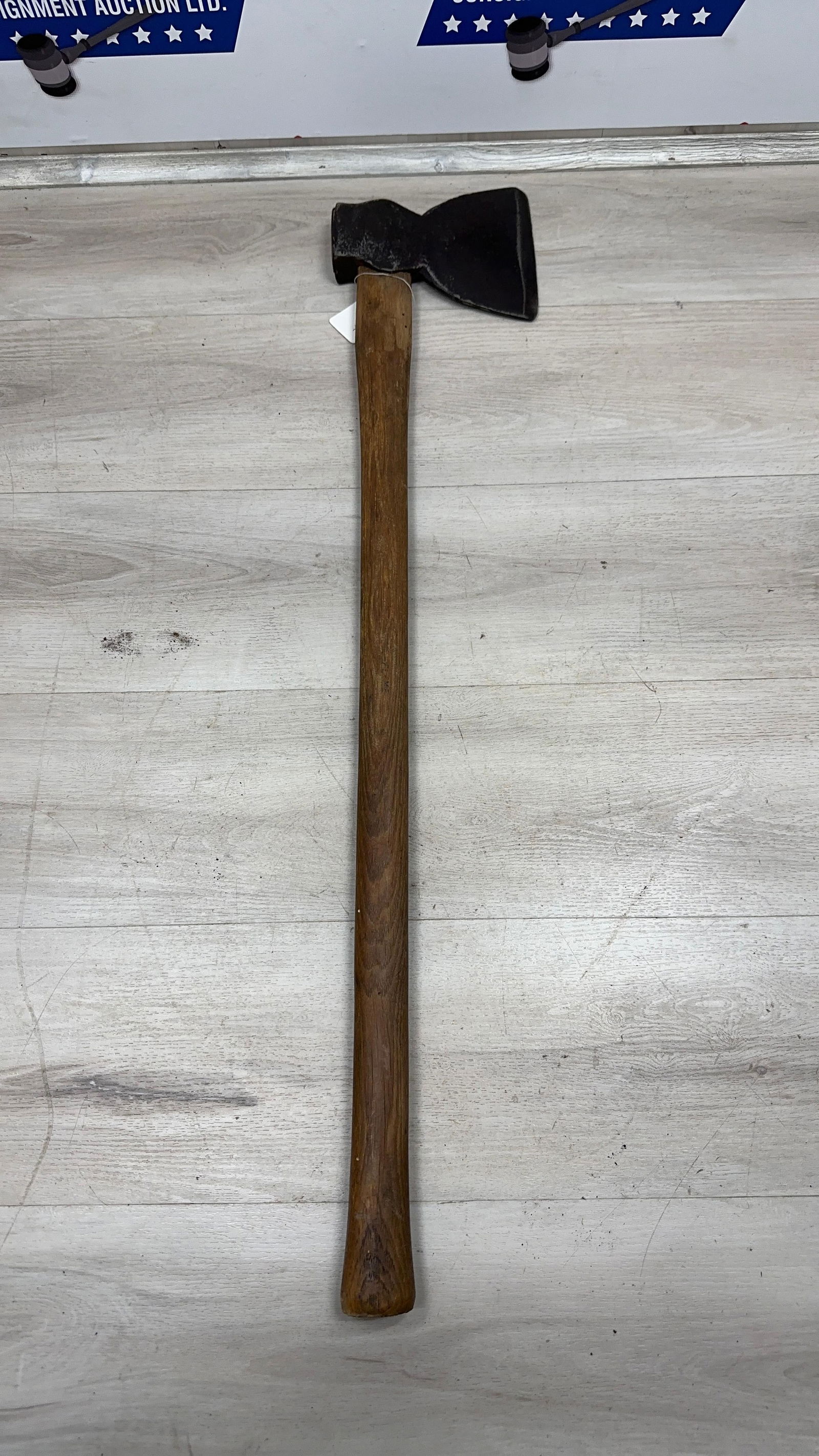 LONG HANDLED BROAD AXE - 2