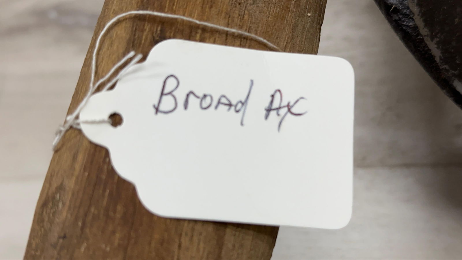 LONG HANDLED BROAD AXE - 6