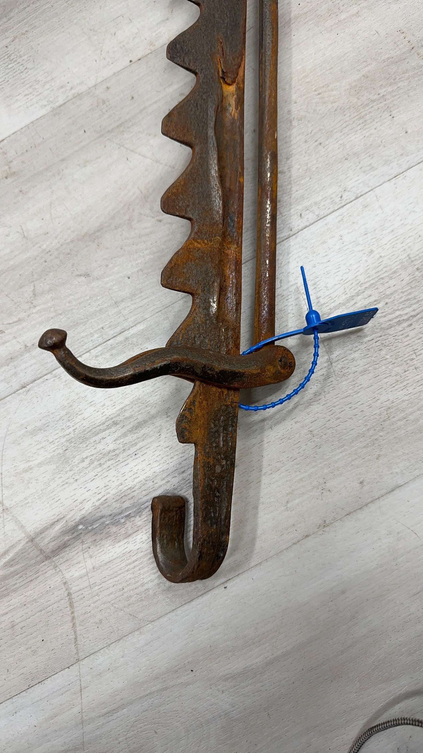 LARGE HAND FORGED CORN KNIFE - 3