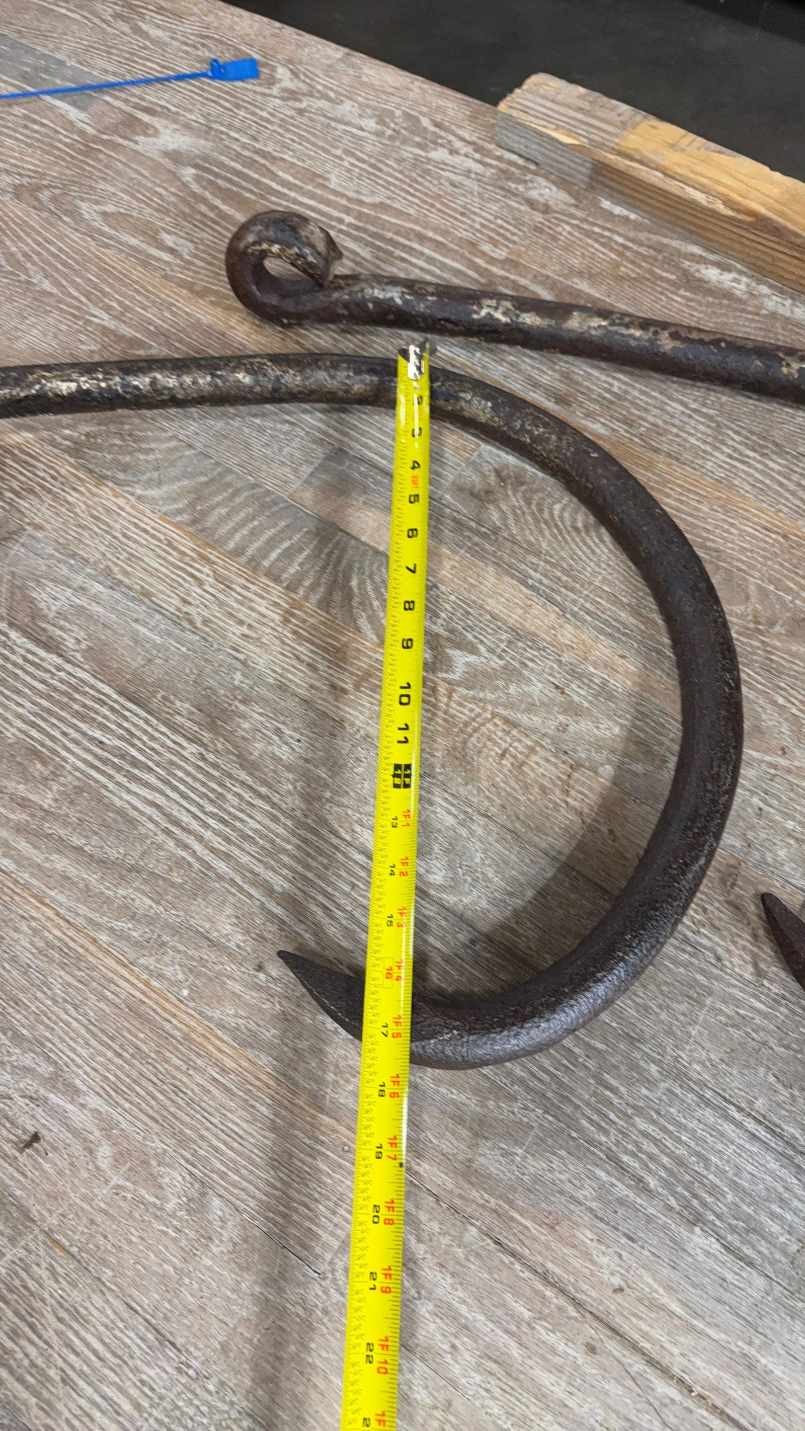 MASSIVE CAST IRON HOOKS - 2