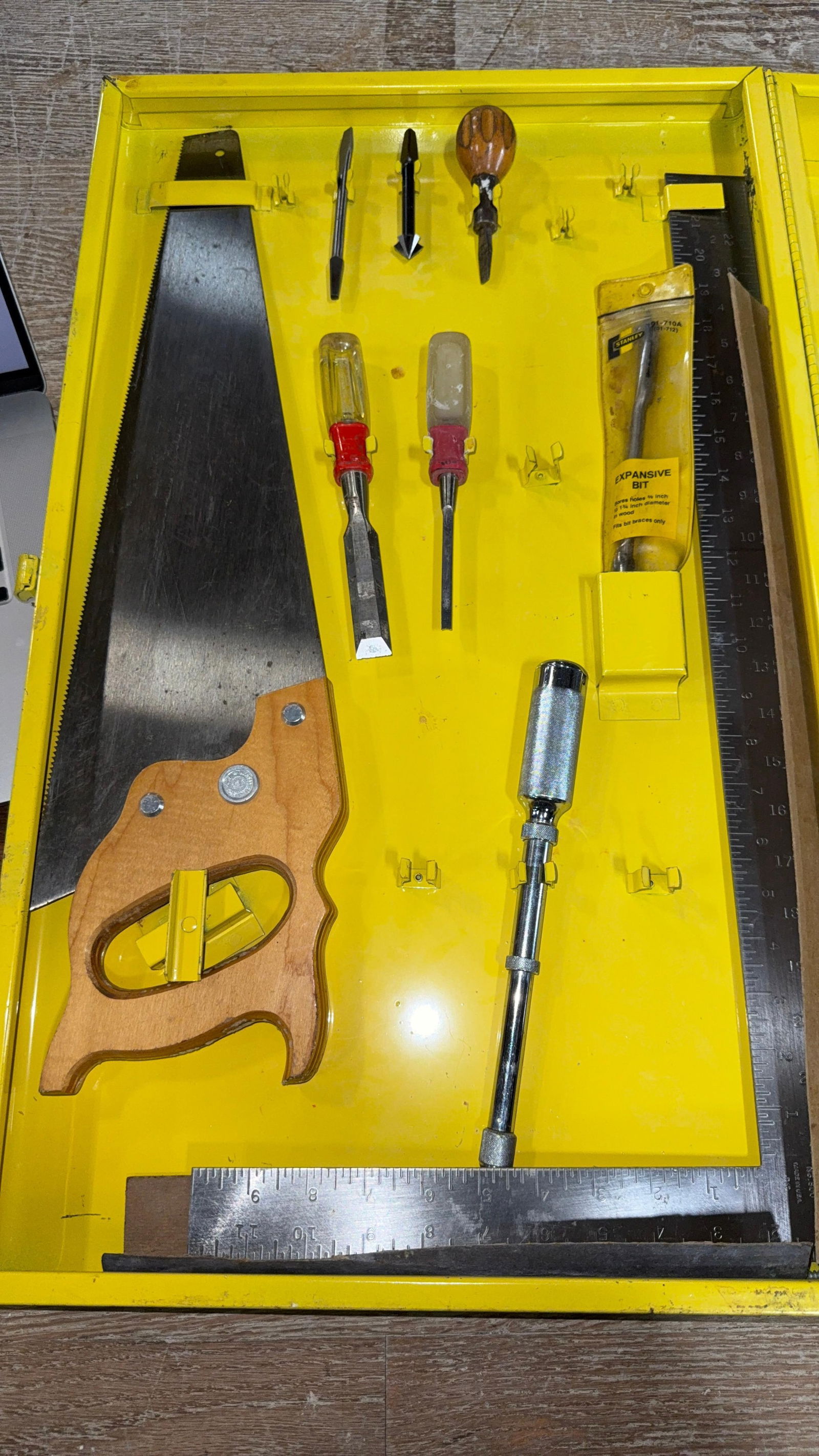 STANLEY TOOL CABINET WITH TOOLS - 6