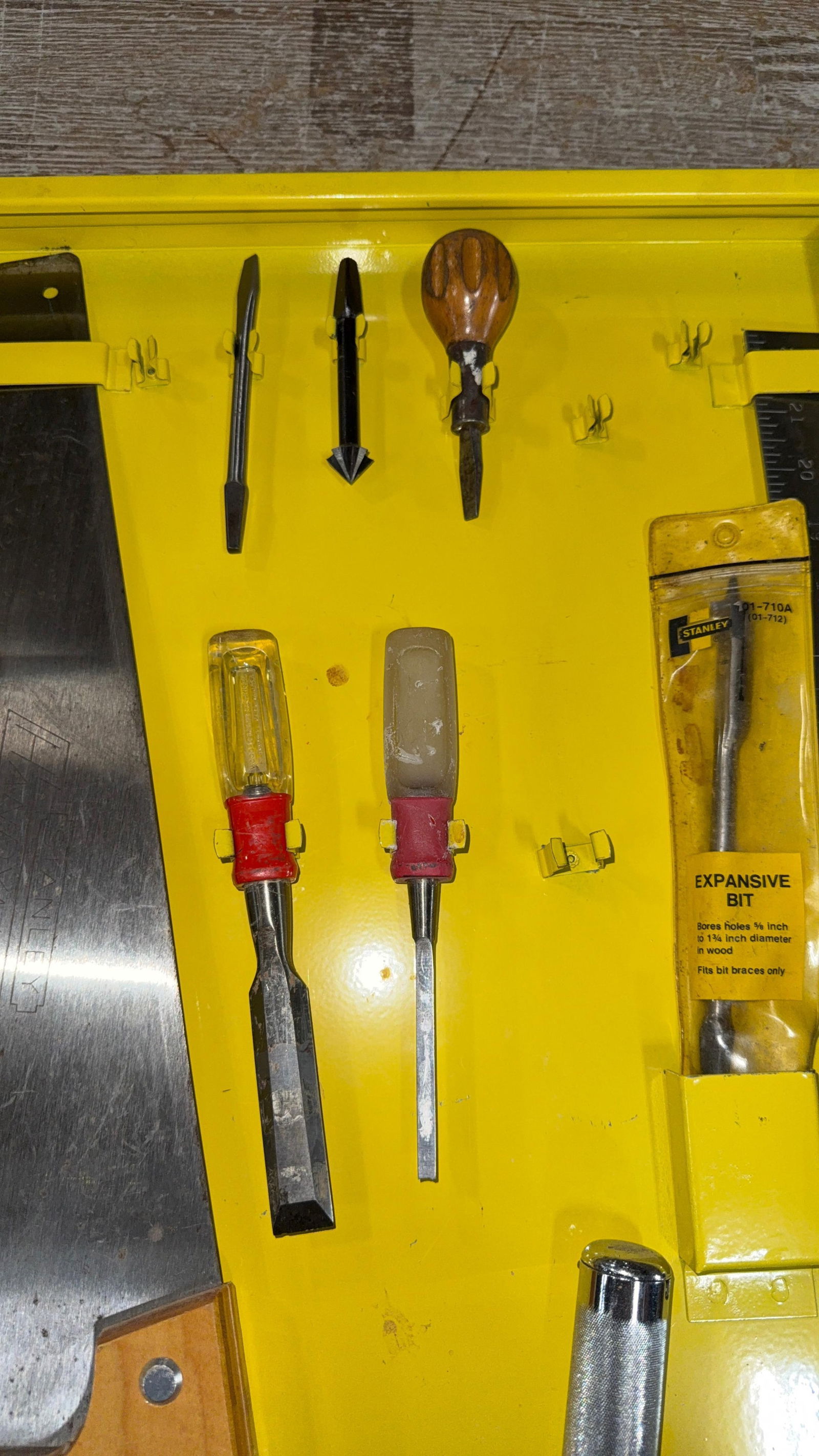 STANLEY TOOL CABINET WITH TOOLS - 7