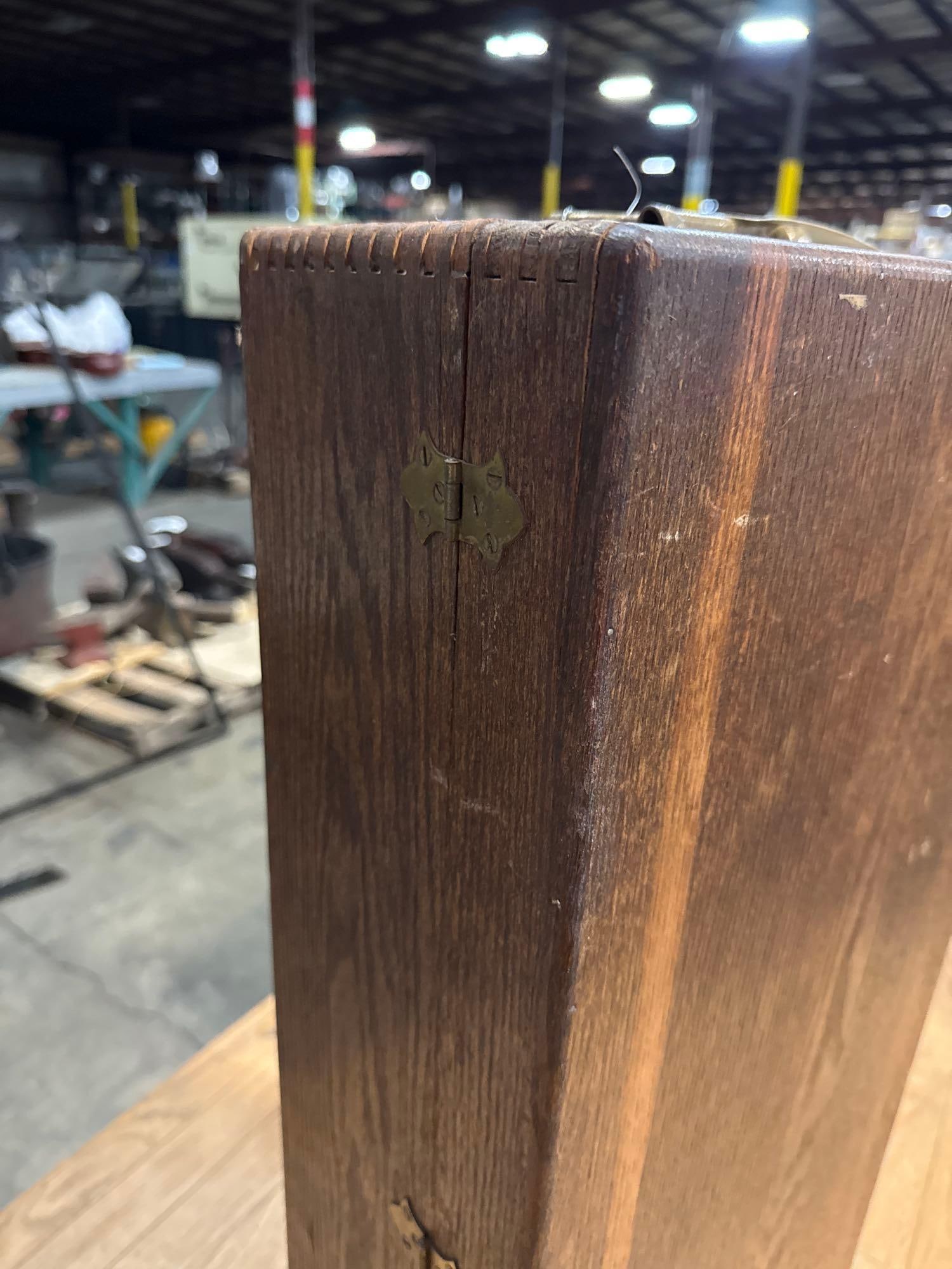 STANLEY DOVETAILED WORK BOX WITH TOOLS - 11