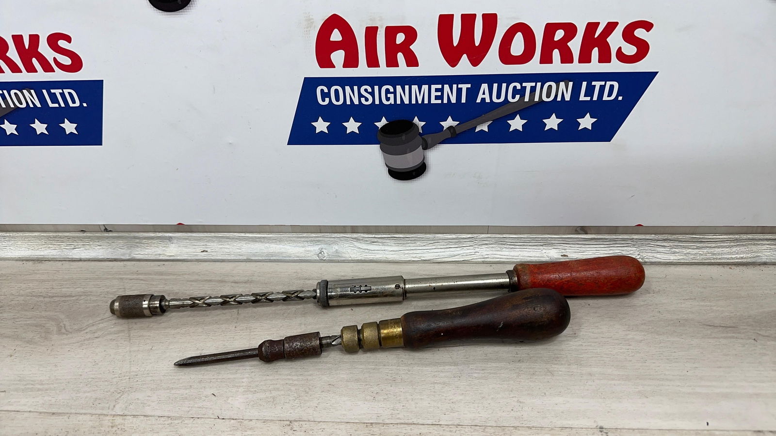 2- HANDRILLS DUNLAP: Load-out Pick up for all online purchases for Antiques & collectibles is Monday, Tuesday, Wednesday, February 23rd, 24th, 25th At our shipper's location. We do offer shipping on all items