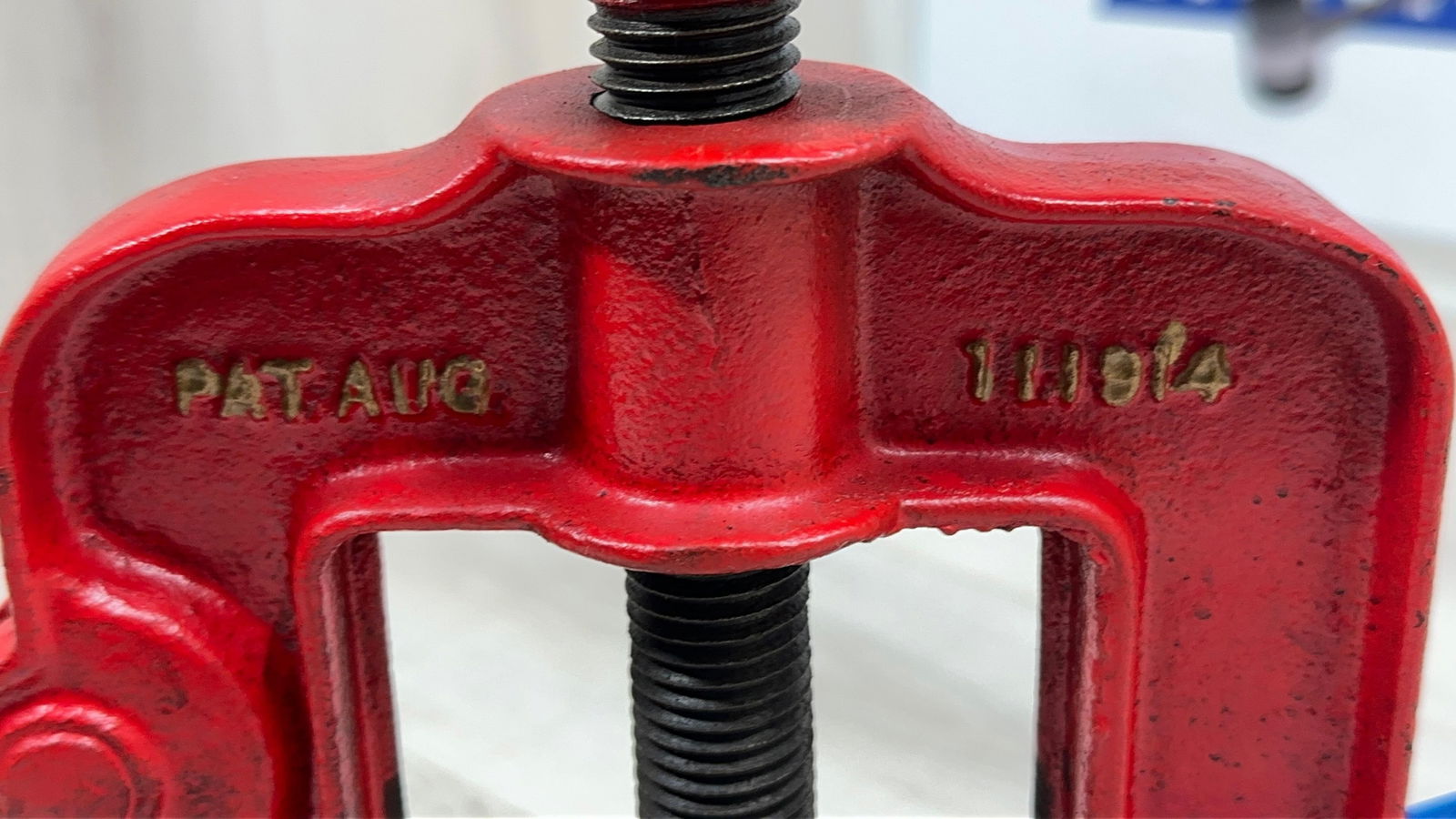 REED PIPE VISE - 8