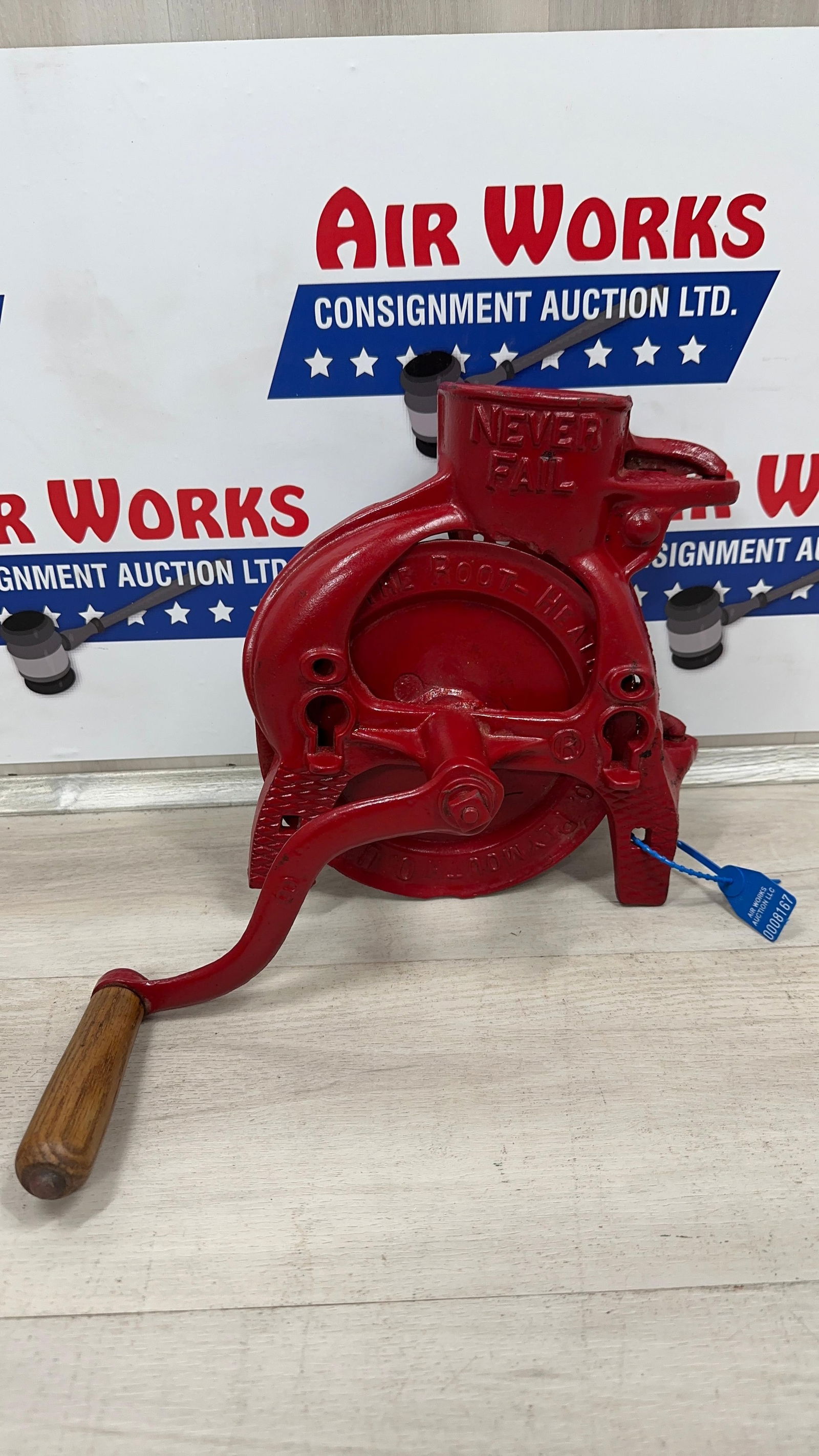 NEVER FAIL CORN SHELLER. REPURPOSED (1 of 12)