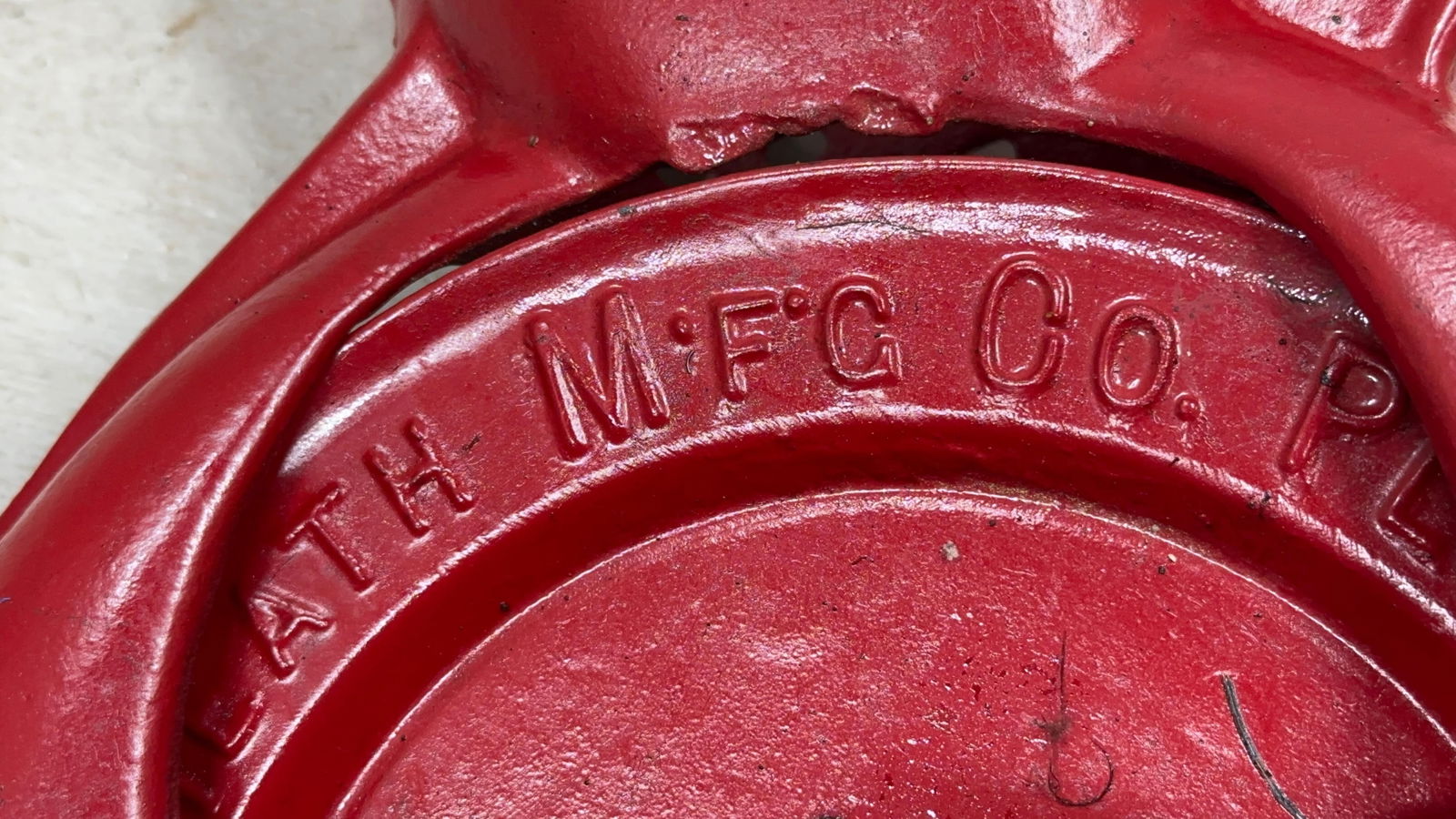 NEVER FAIL CORN SHELLER. REPURPOSED - 6