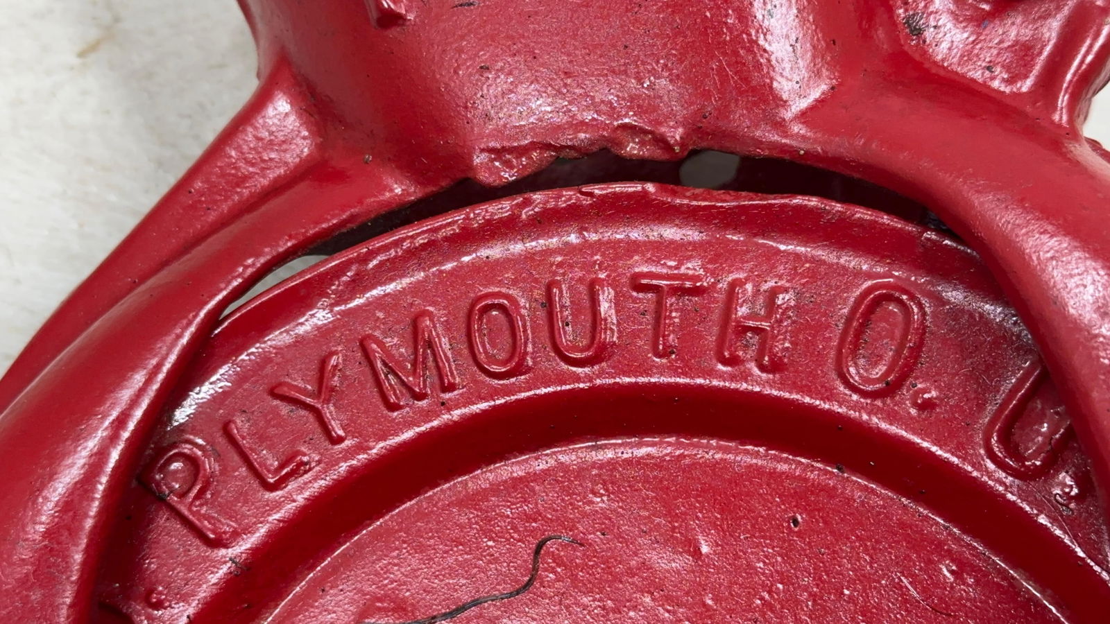 NEVER FAIL CORN SHELLER. REPURPOSED - 7