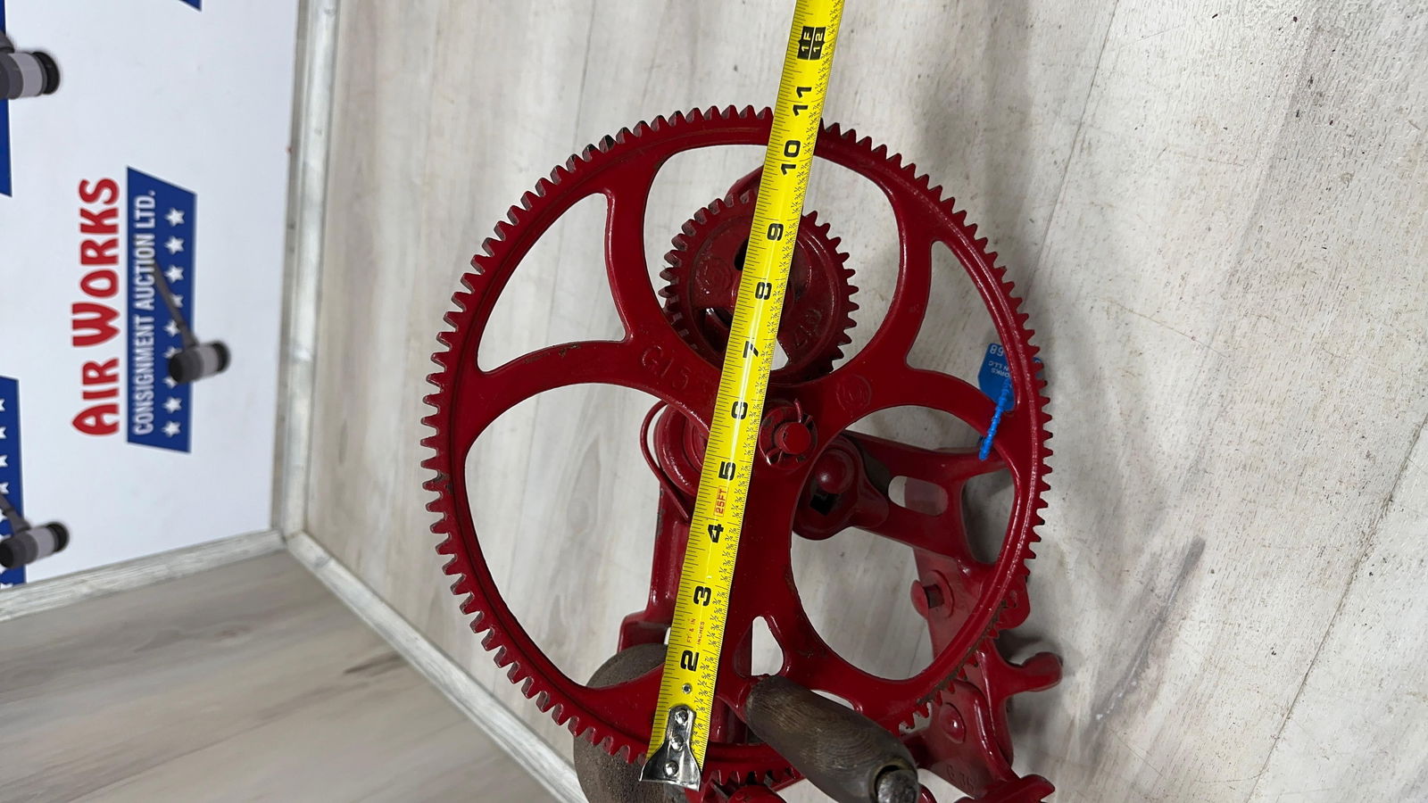 EARLY TOOL SHARPENER. REPURPOSED - 11