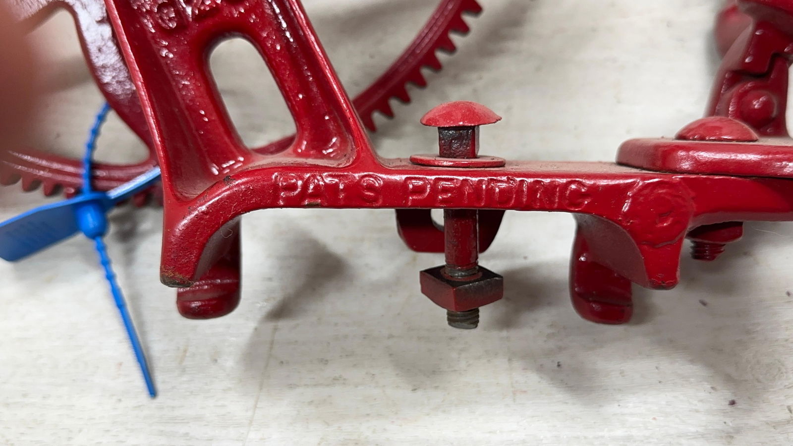 EARLY TOOL SHARPENER. REPURPOSED - 7