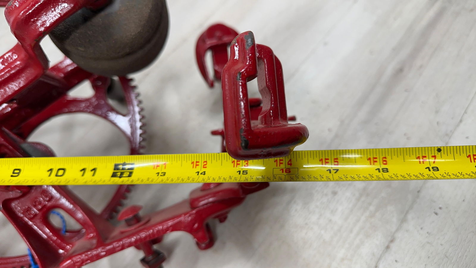 EARLY TOOL SHARPENER. REPURPOSED - 9