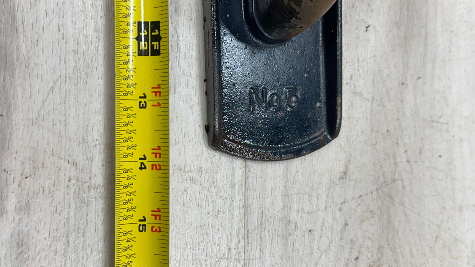 STANLEY BAILEY NO. 5 SMOOTH BOTTOM PLANE - 9