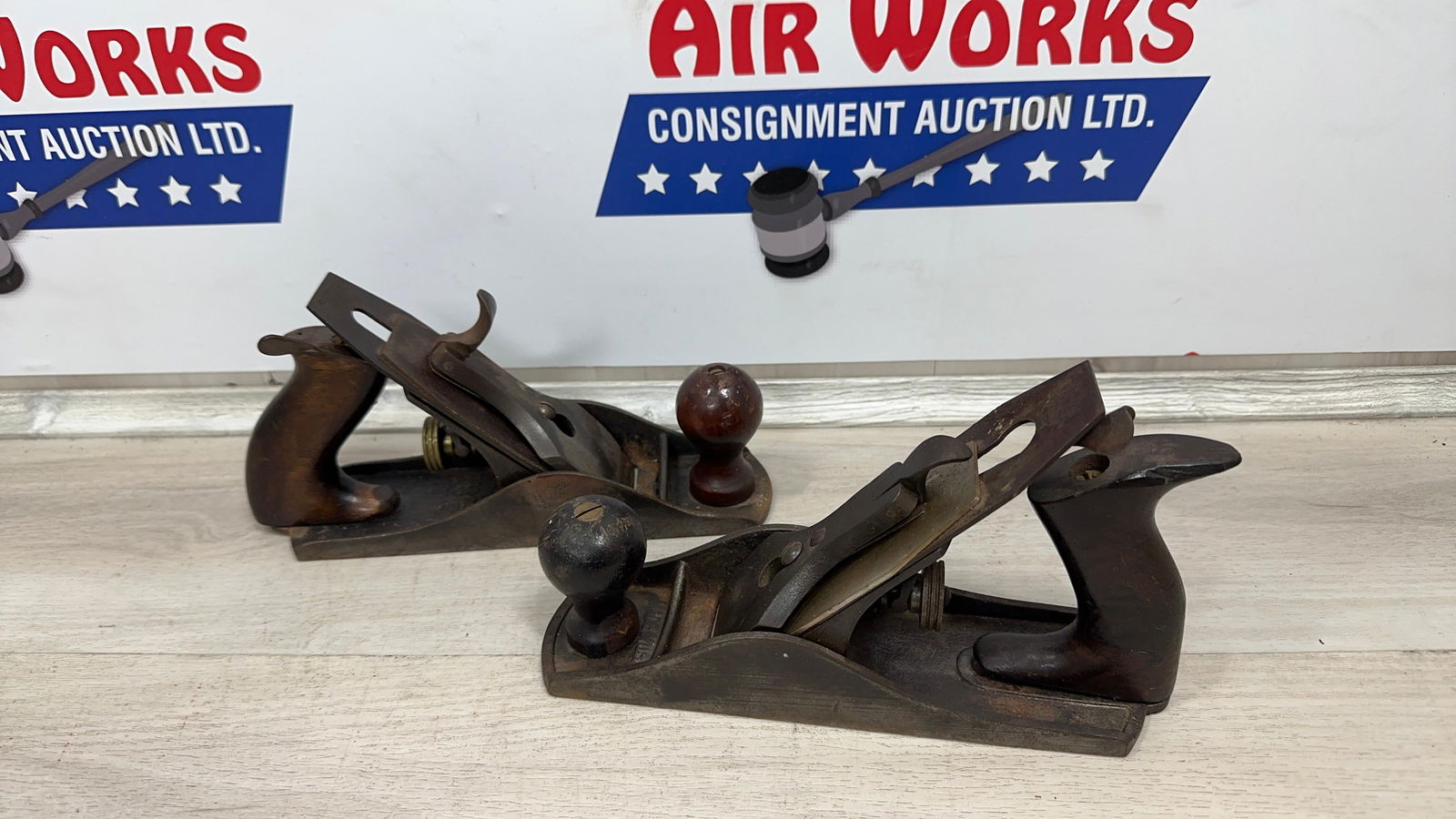 2- MISC HAND PLANES: Load-out Pick up for all online purchases for Antiques & collectibles is Monday, Tuesday, Wednesday, February 23rd, 24th, 25th At our shipper's location. We do offer shipping on all items shippabl