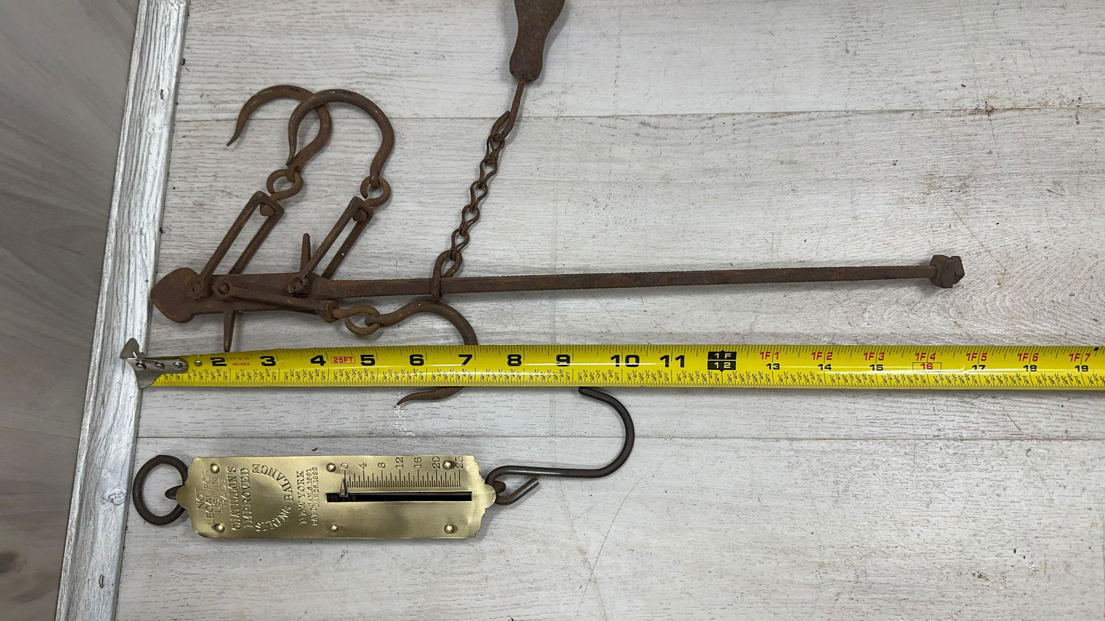 BALANCE SCALE AND HANGING SCALE - 7