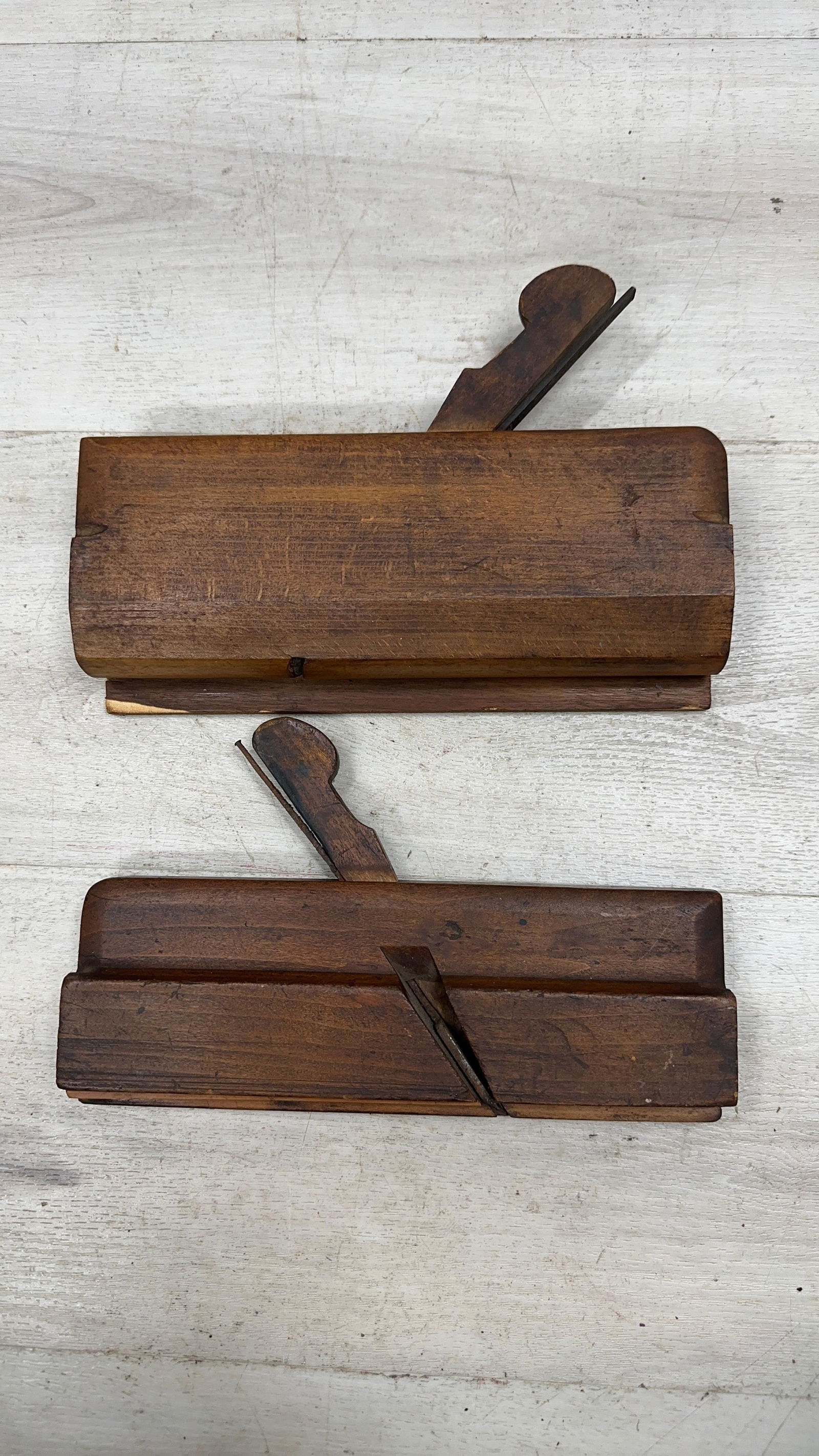 ASSORTED WOOD PLANES WITH MAKER STAMPS - 2