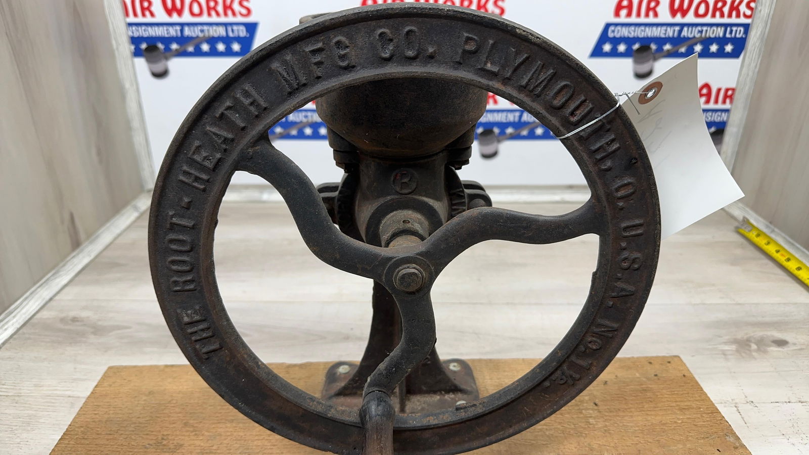 THE ROOT HEATH MFG. GRAIN MILL - 2