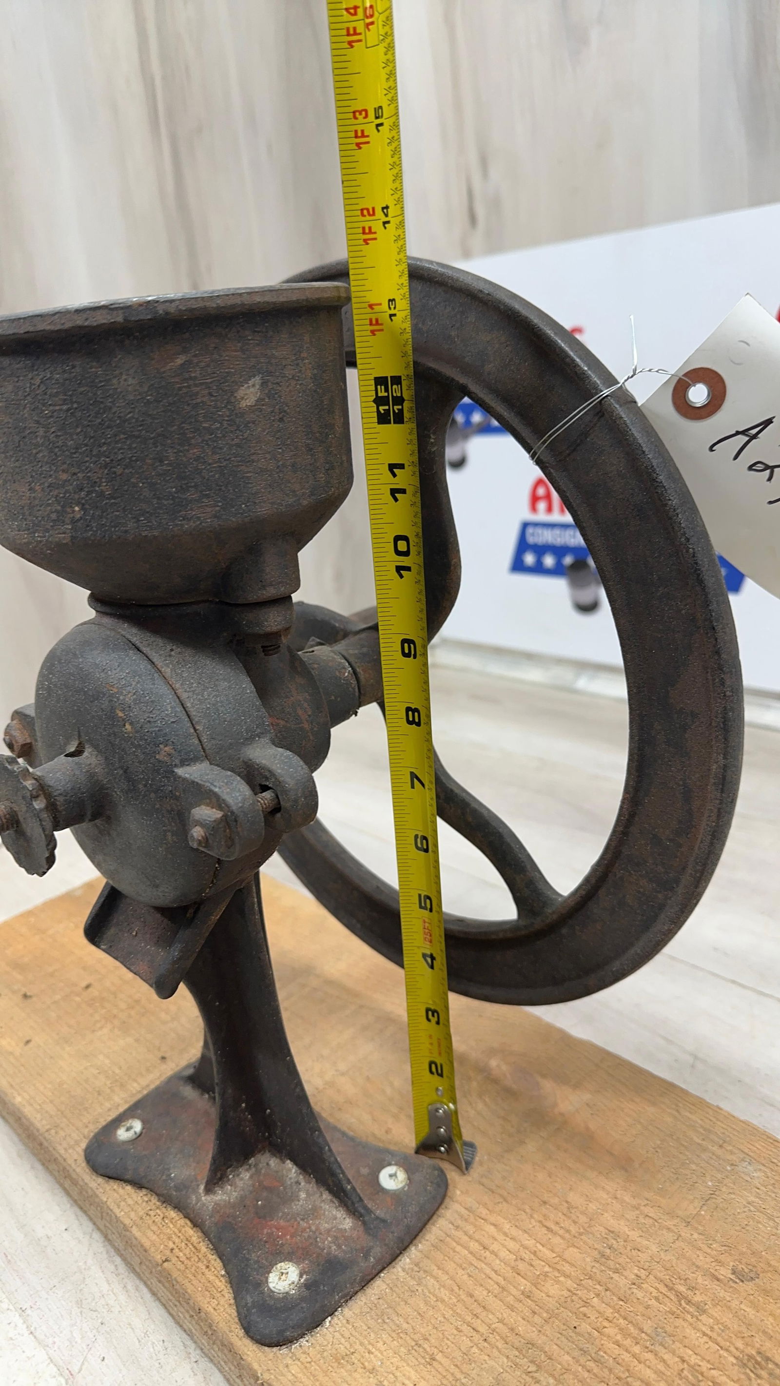 THE ROOT HEATH MFG. GRAIN MILL - 8