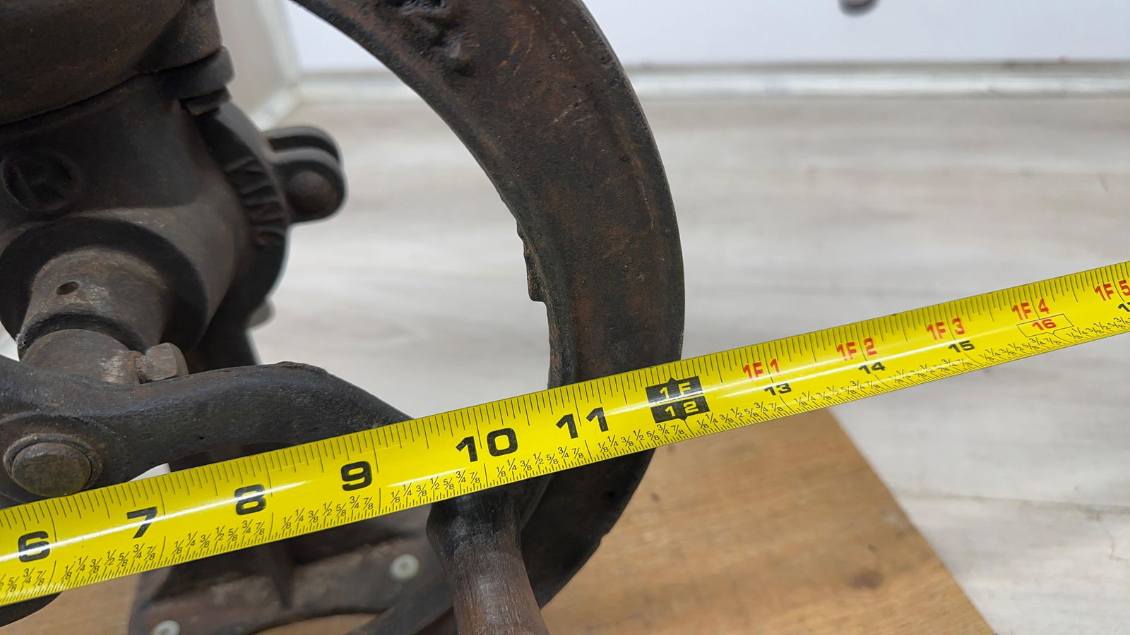 THE ROOT HEATH MFG. GRAIN MILL - 9