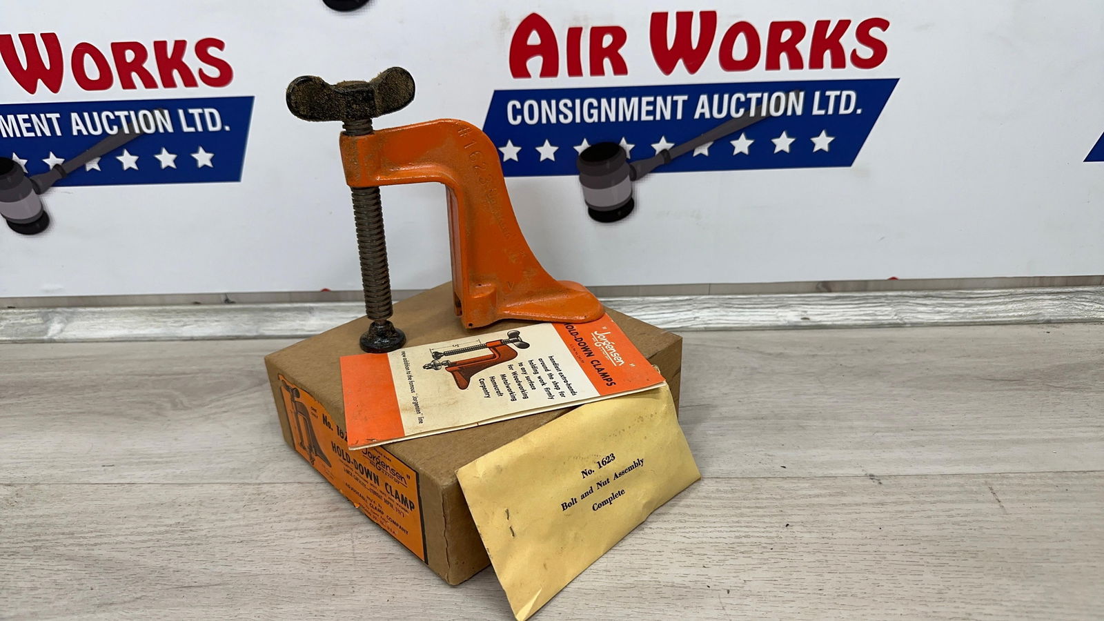 JORGENSEN NO. 1623 HOLD-DOWN CLAMP (1 of 8)