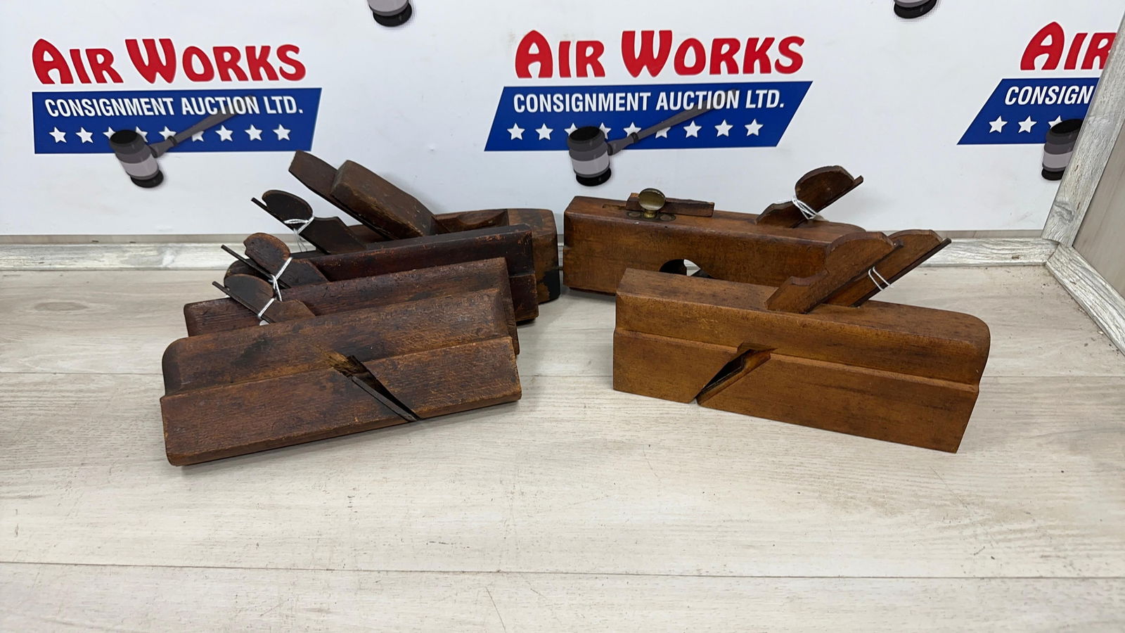WOOD MOULDING PLANES: Load-out Pick up for all online purchases for Antiques & collectibles is Monday, Tuesday, Wednesday, February 23rd, 24th, 25th At our shipper's location. We do offer shipping on all items shippabl
