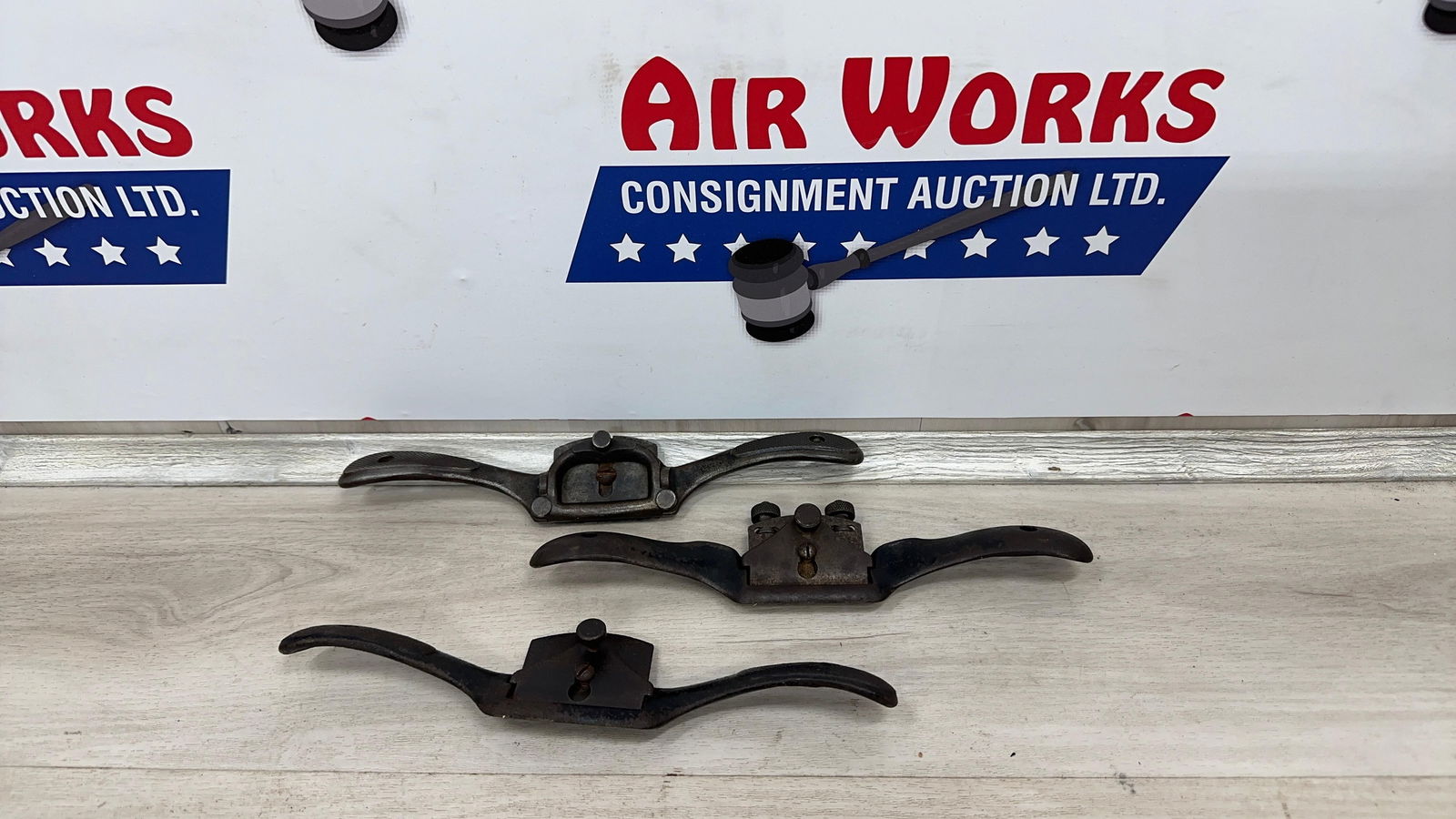 STANLEY SPOKESHAVES. NO'S 53, 54 AND 151: Load-out Pick up for all online purchases for Antiques & collectibles is Monday, Tuesday, Wednesday, February 23rd, 24th, 25th At our shipper's location. We do offer shipping on all items