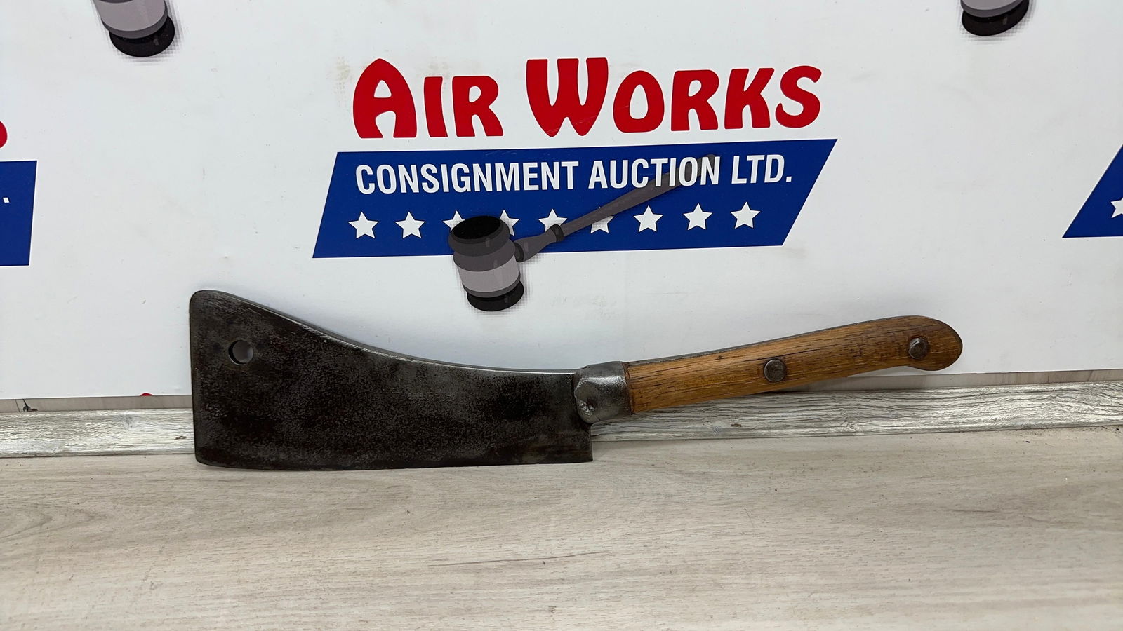 NICHOLS BROTHERS CLEAVER: Load-out Pick up for all online purchases for Antiques & collectibles is Monday, Tuesday, Wednesday, February 23rd, 24th, 25th At our shipper's location. We do offer shipping on all items shippabl